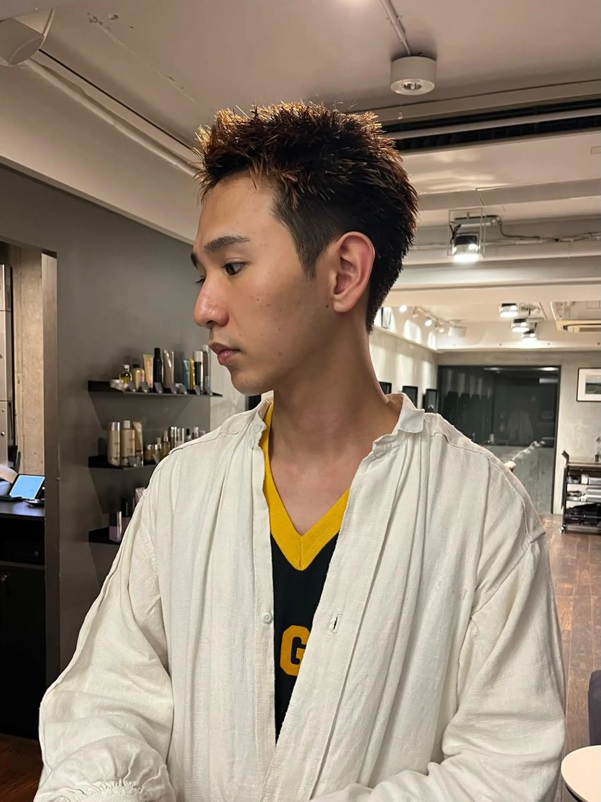 メンズ NERO 眞下秋歩のヘアスタイル