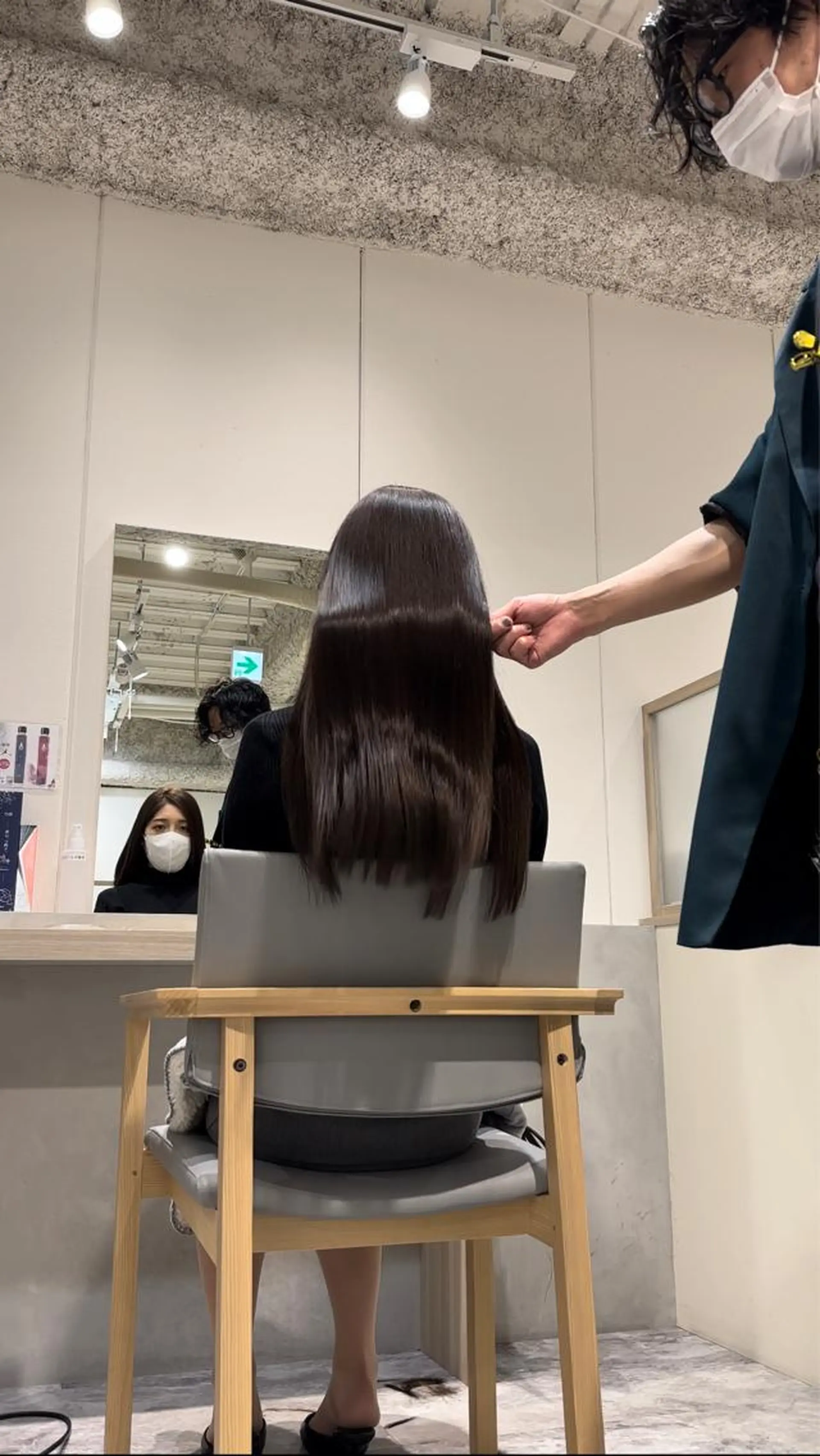 ロング 髪質改善 縮毛矯正 トリートメント 酸熱トリートメント 髪質改善/美髪師/ 田邊翔伍のヘアスタイル