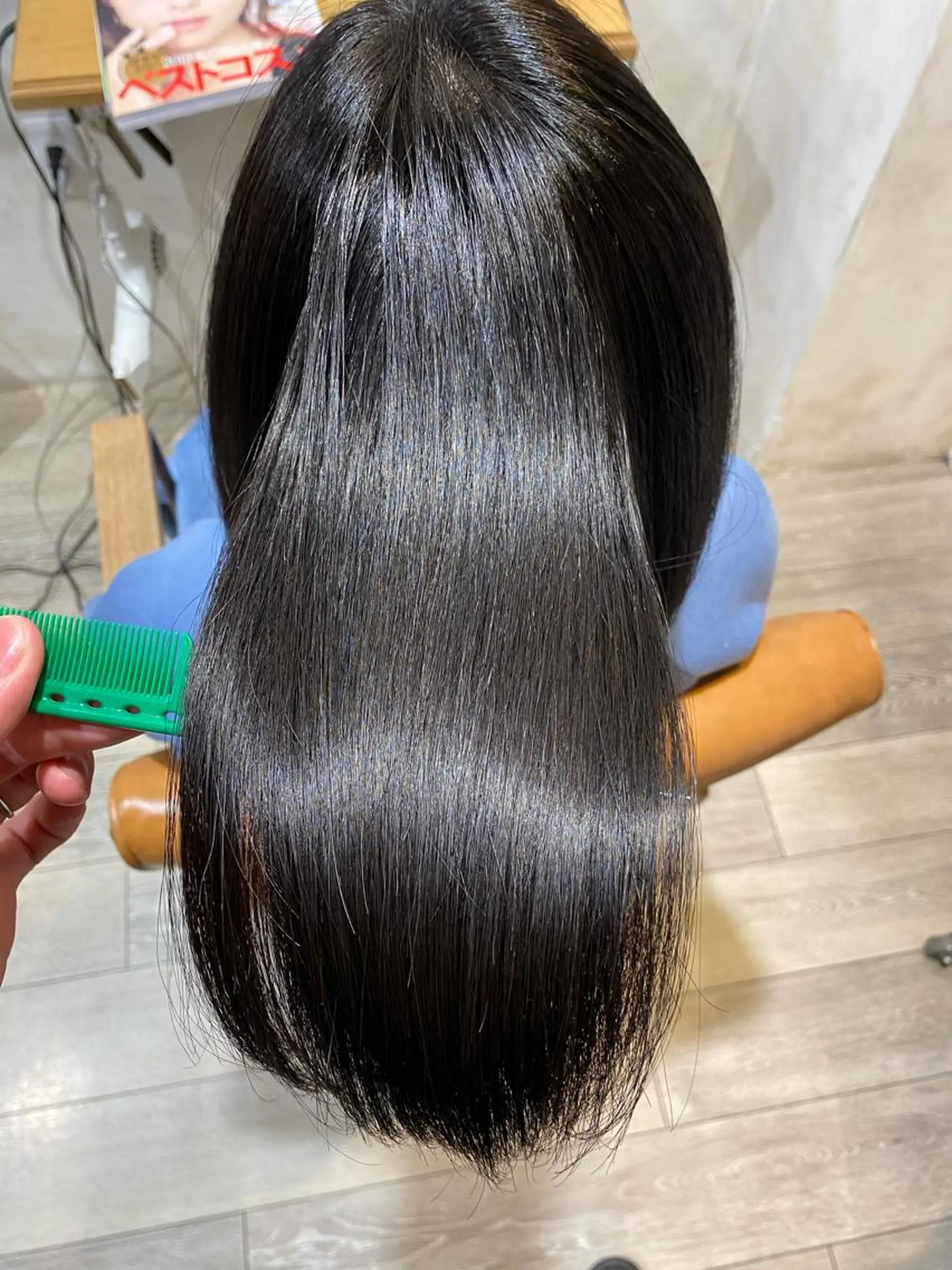 カラー パーマ 縮毛矯正 安部 真輝のヘアスタイル