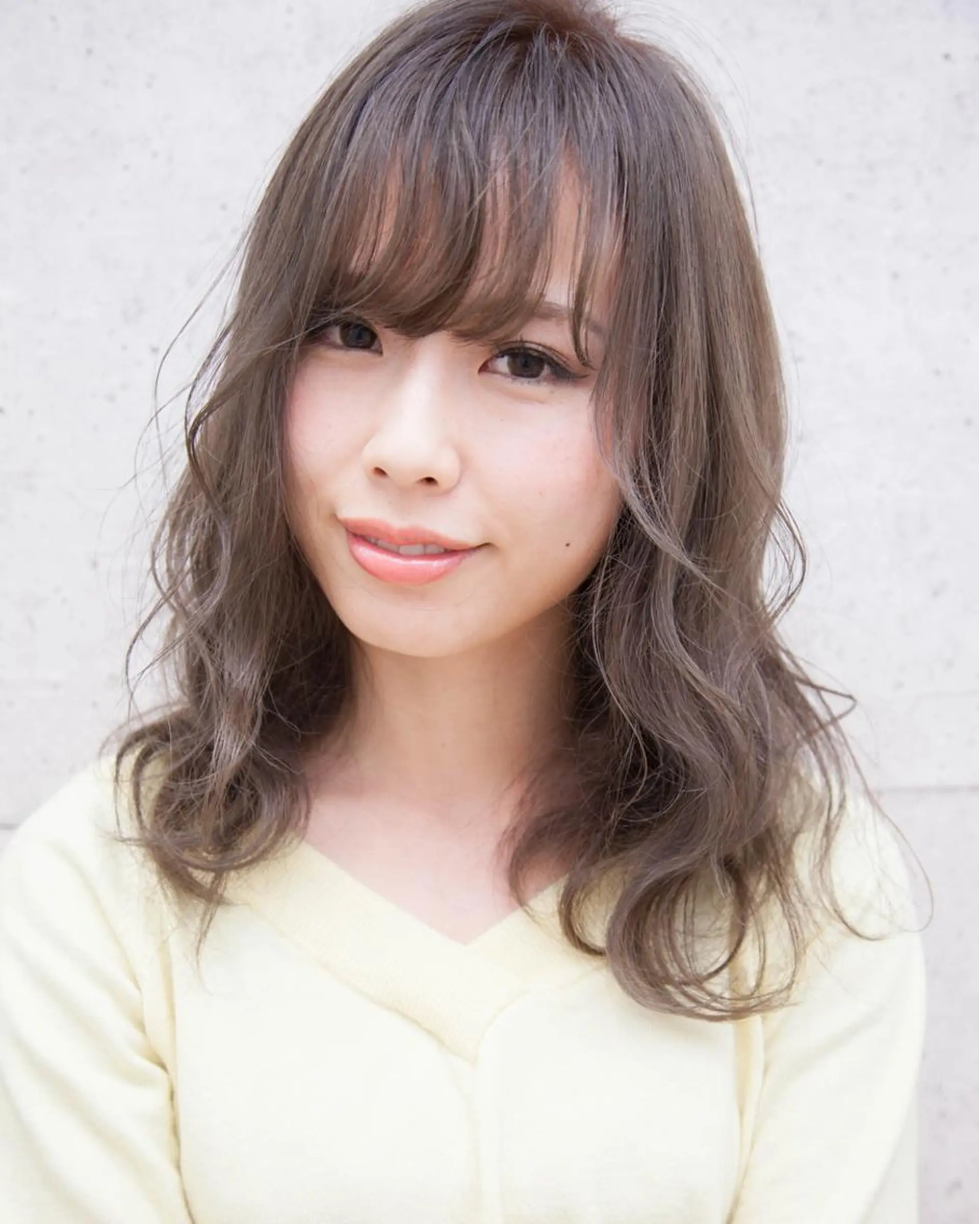 セミロング カラー パーマ 🌕艶髪hair高野 竜🌕のヘアスタイル