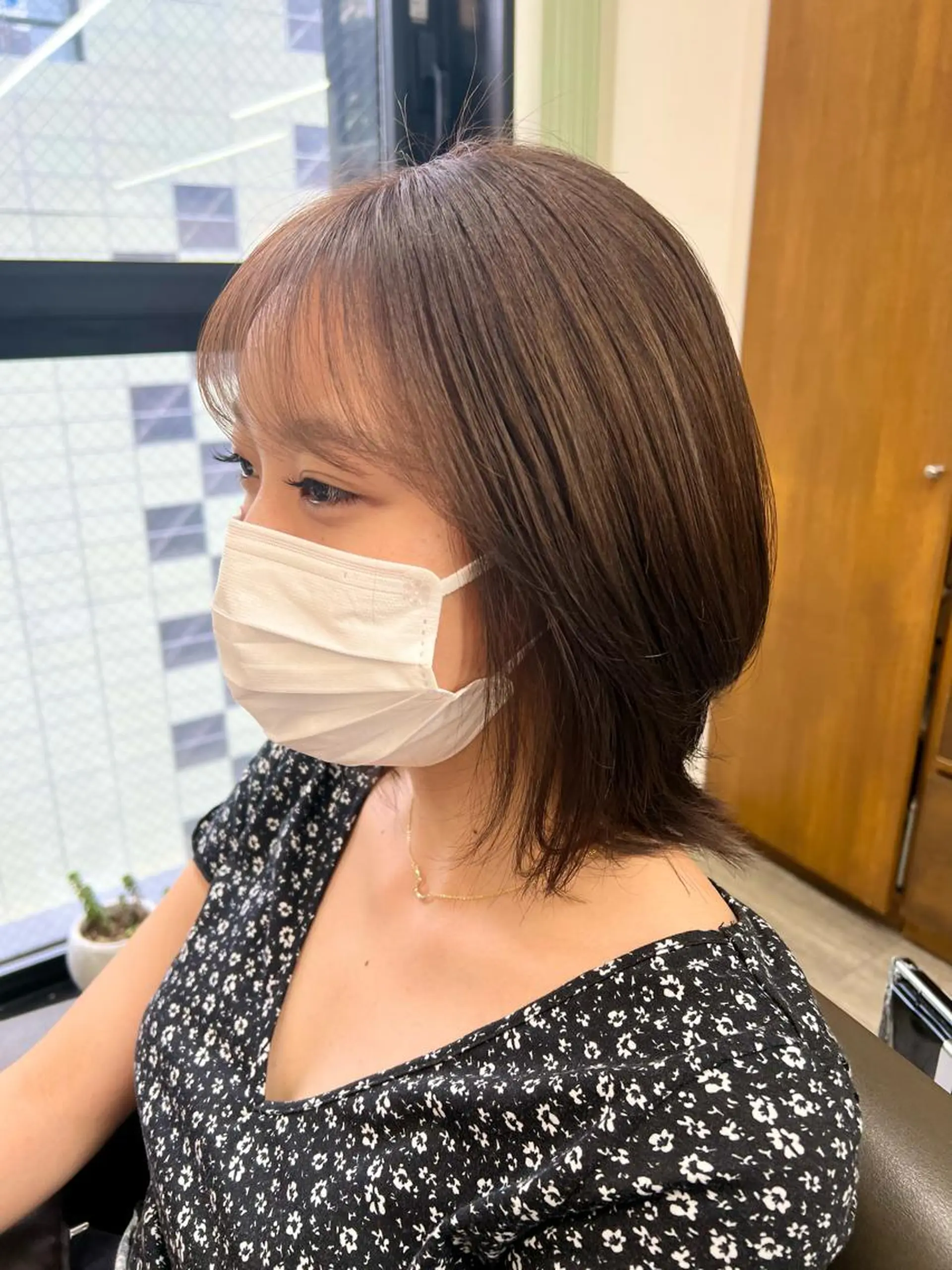 ミディアム カラー 透明感カラー/ イルミナカラーヒロキのヘアスタイル