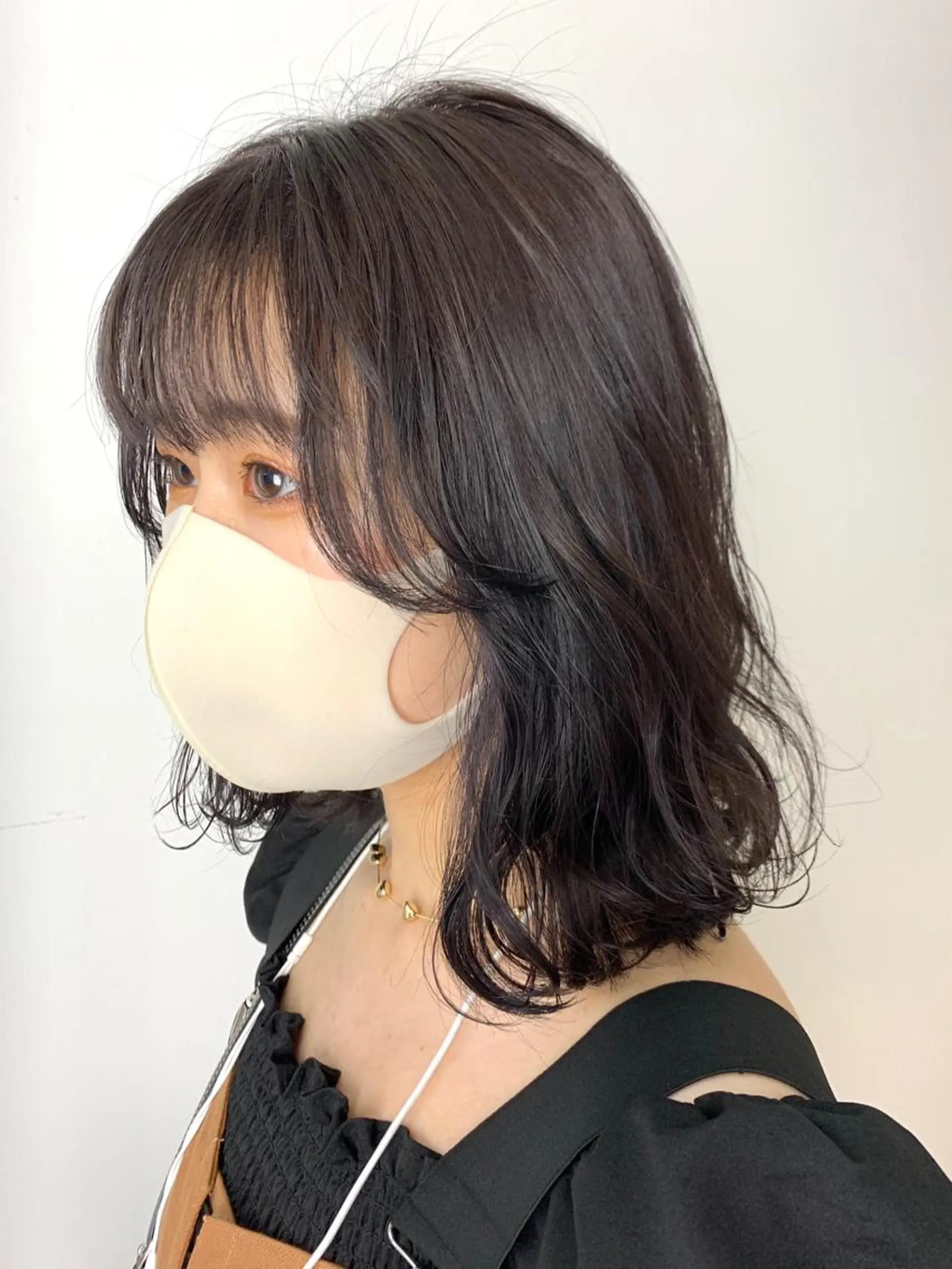 ミディアム カラー ヘアカラー 【淡色color/ nail】maikoのネイルデザイン