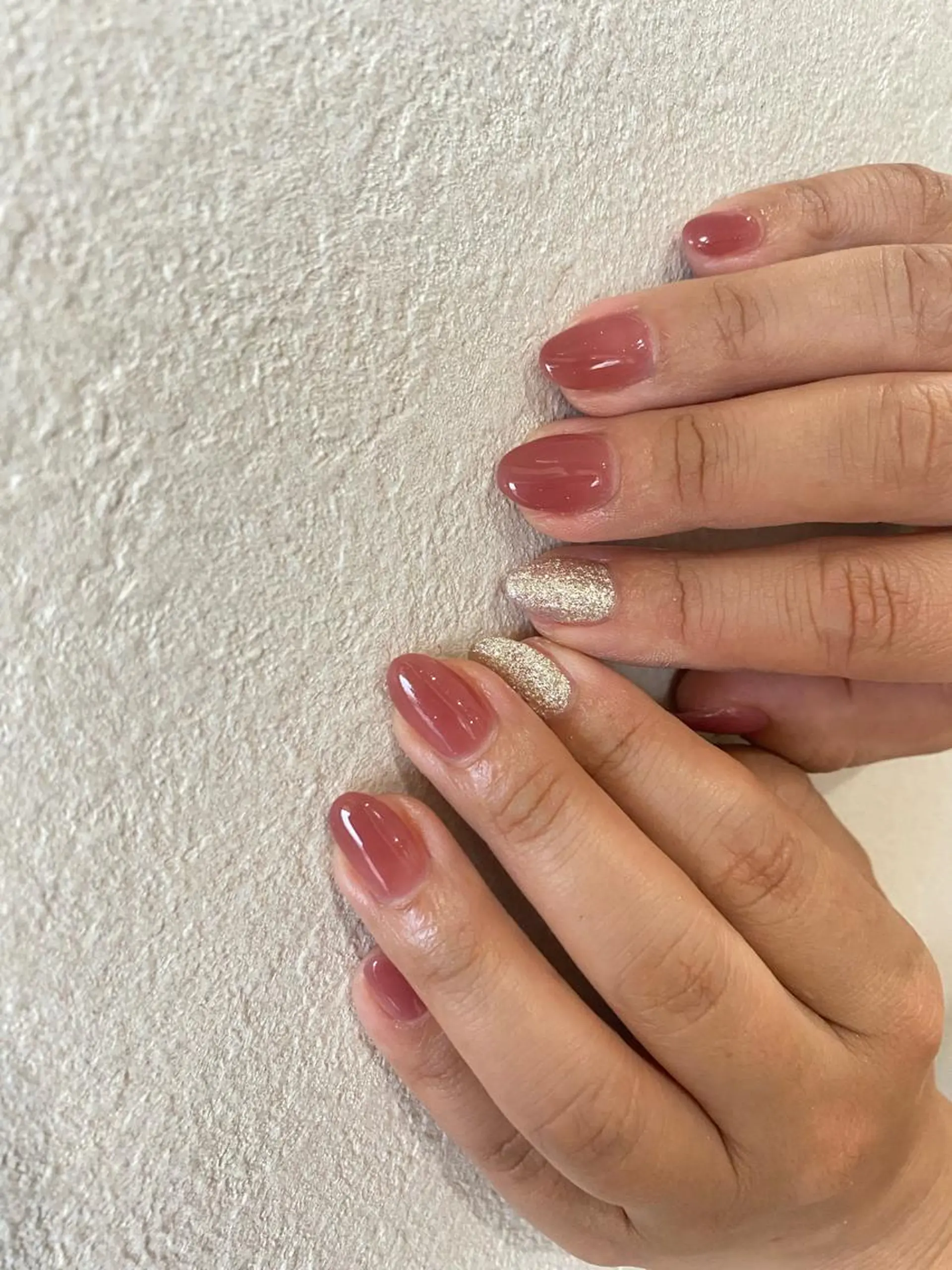 ネイル ラメ(グリッター) ハンドネイル Bianca 美浜店 masuのネイルデザイン