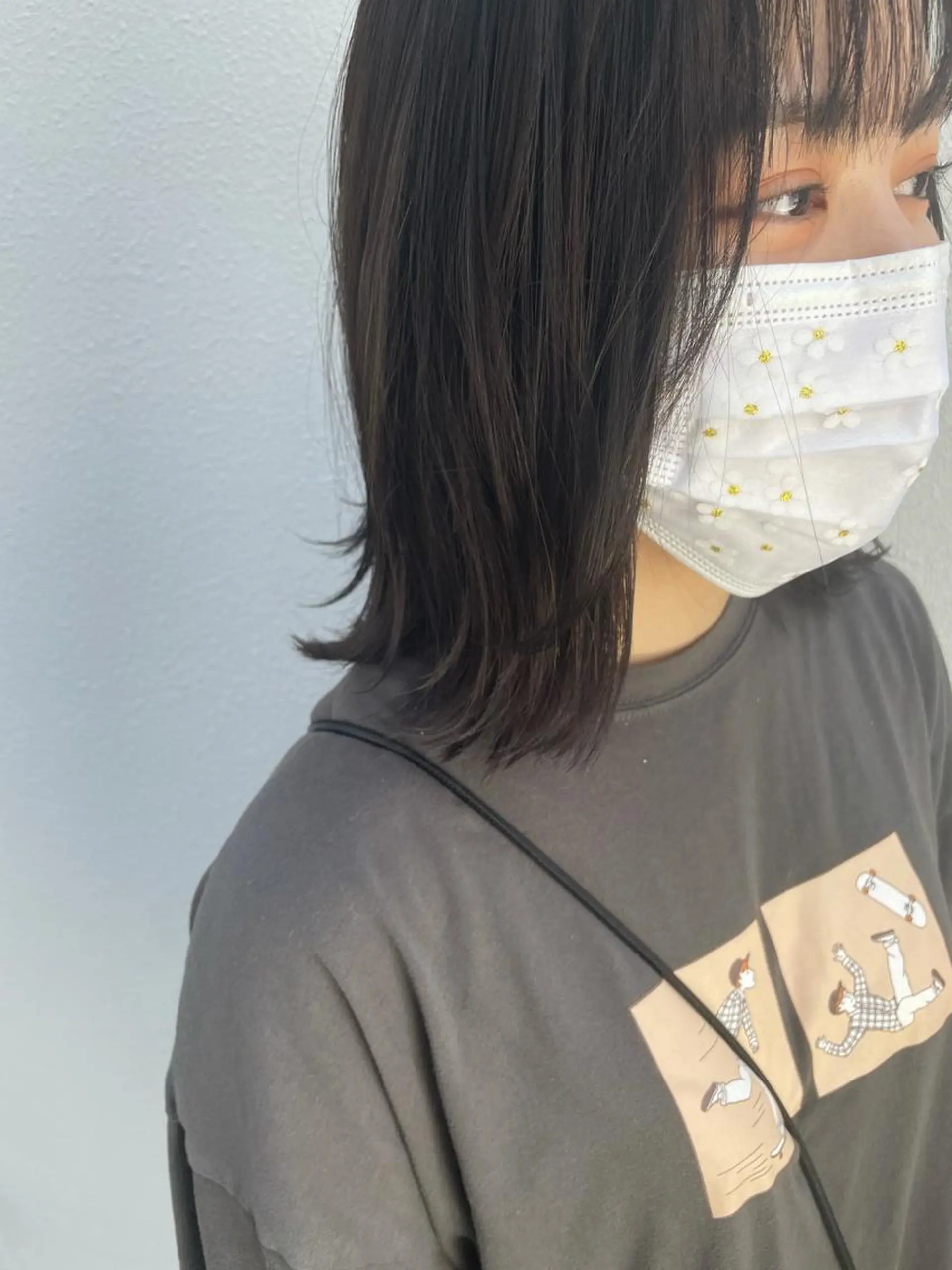 ミディアム カット ヘアカラー トリートメント C’LD hair  produce /シールドヘア所属・モテ髪/ボブ/ショー ト/アダチフウトのヘアスタイル