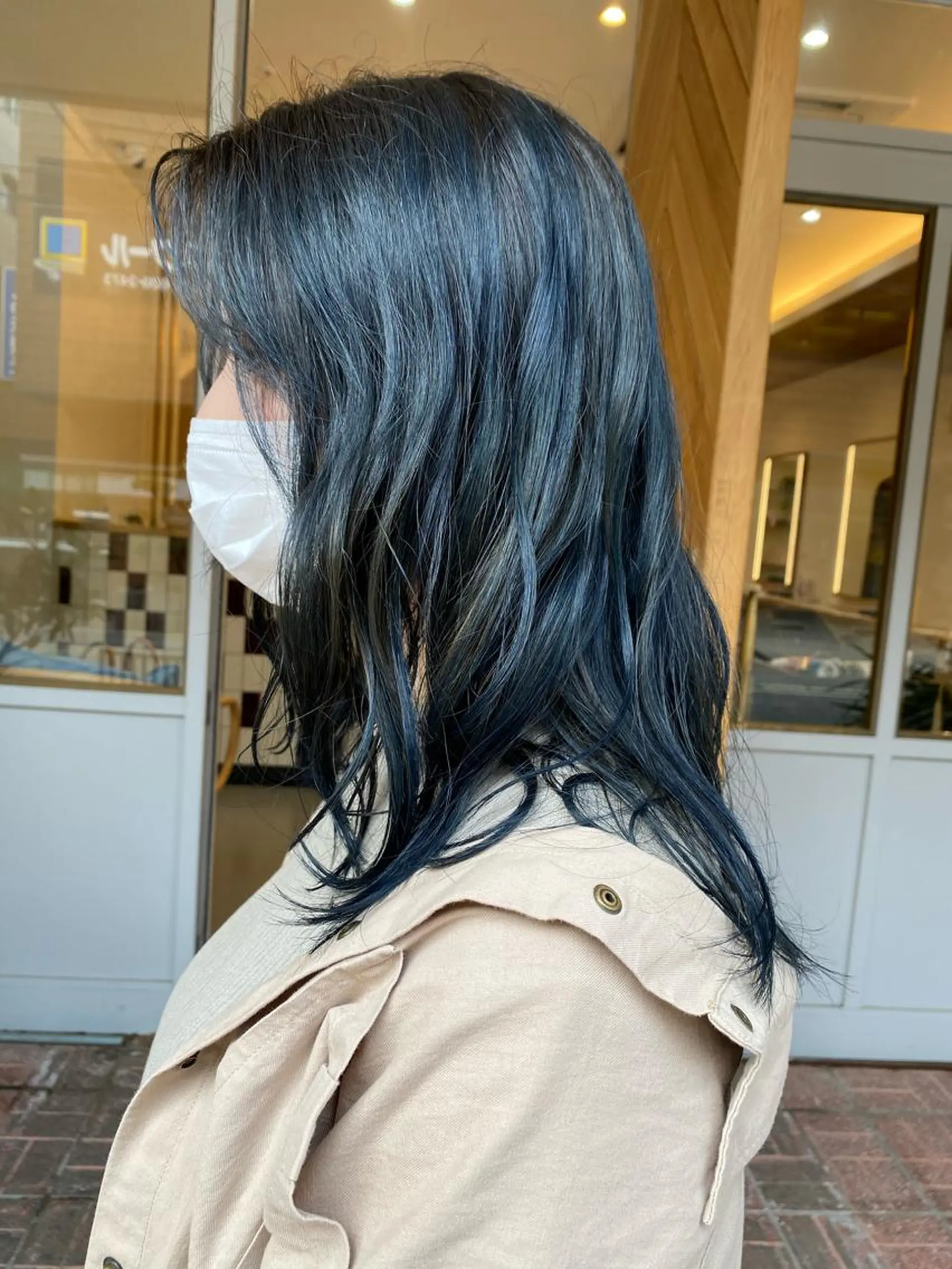 ロング カラー ente im所属・上田 文香のヘアスタイル