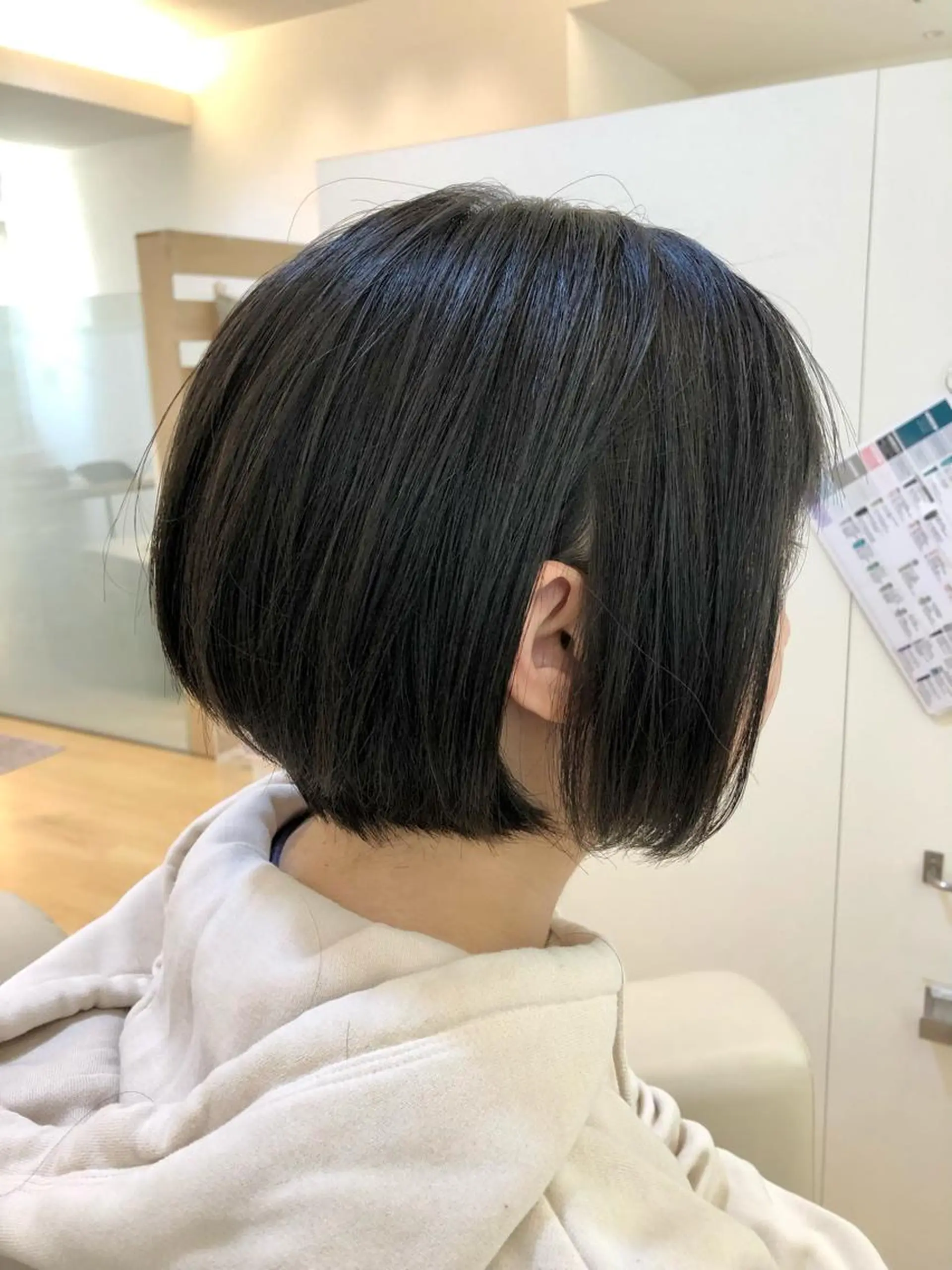 ショート ショートボブ ボブ ショートヘア 山岡 徹也のヘアスタイル