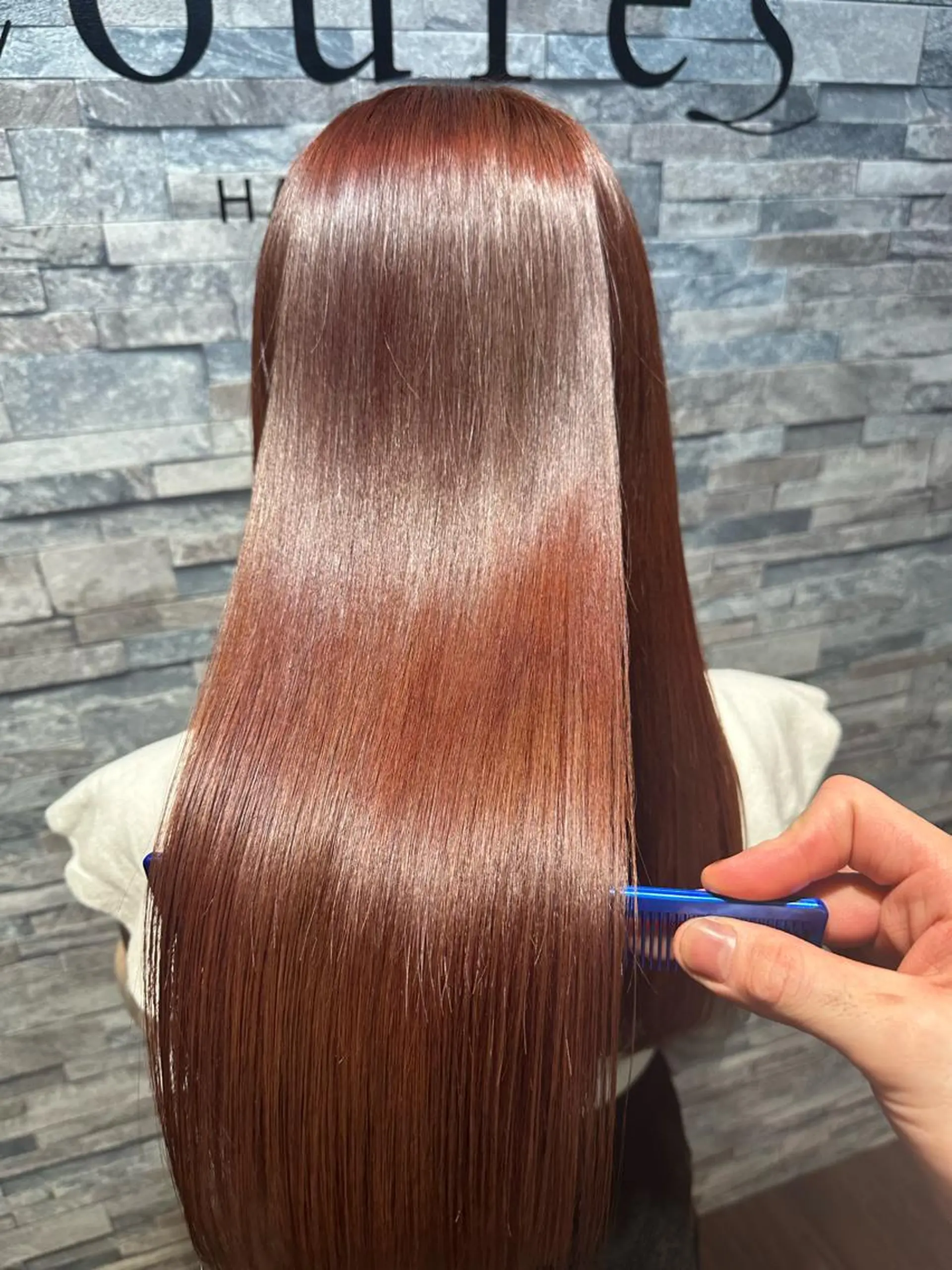 ロング カラー カット ヘアカラー トリートメント ヘッドスパ youres hair 東口店所属・🌸ULTOWA🌸 髪質改善/縮毛/店長のヘアスタイル