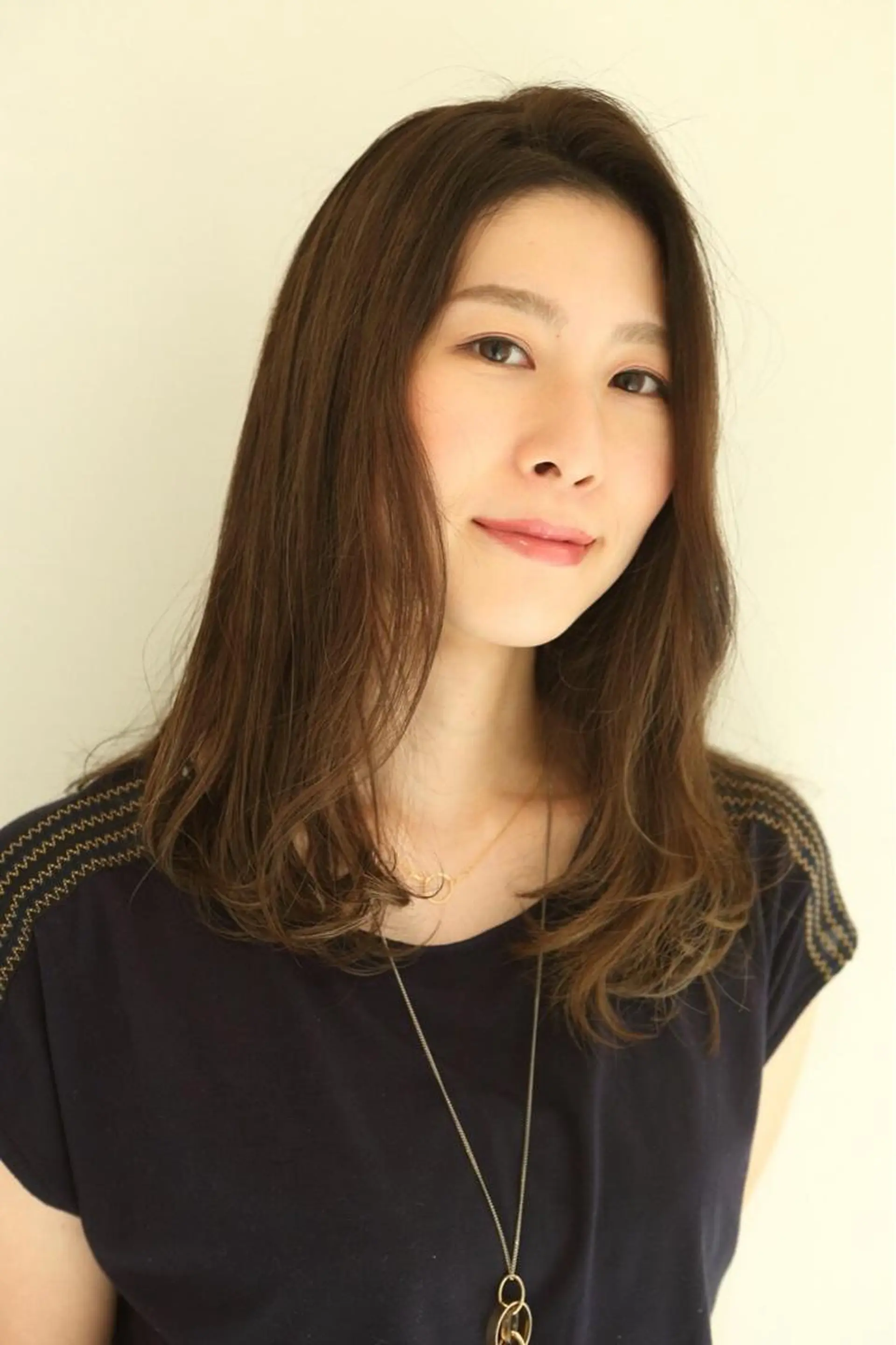 ロング カット ヘアカラー トリートメント 髪質改善サロン 福田昌子のヘアスタイル