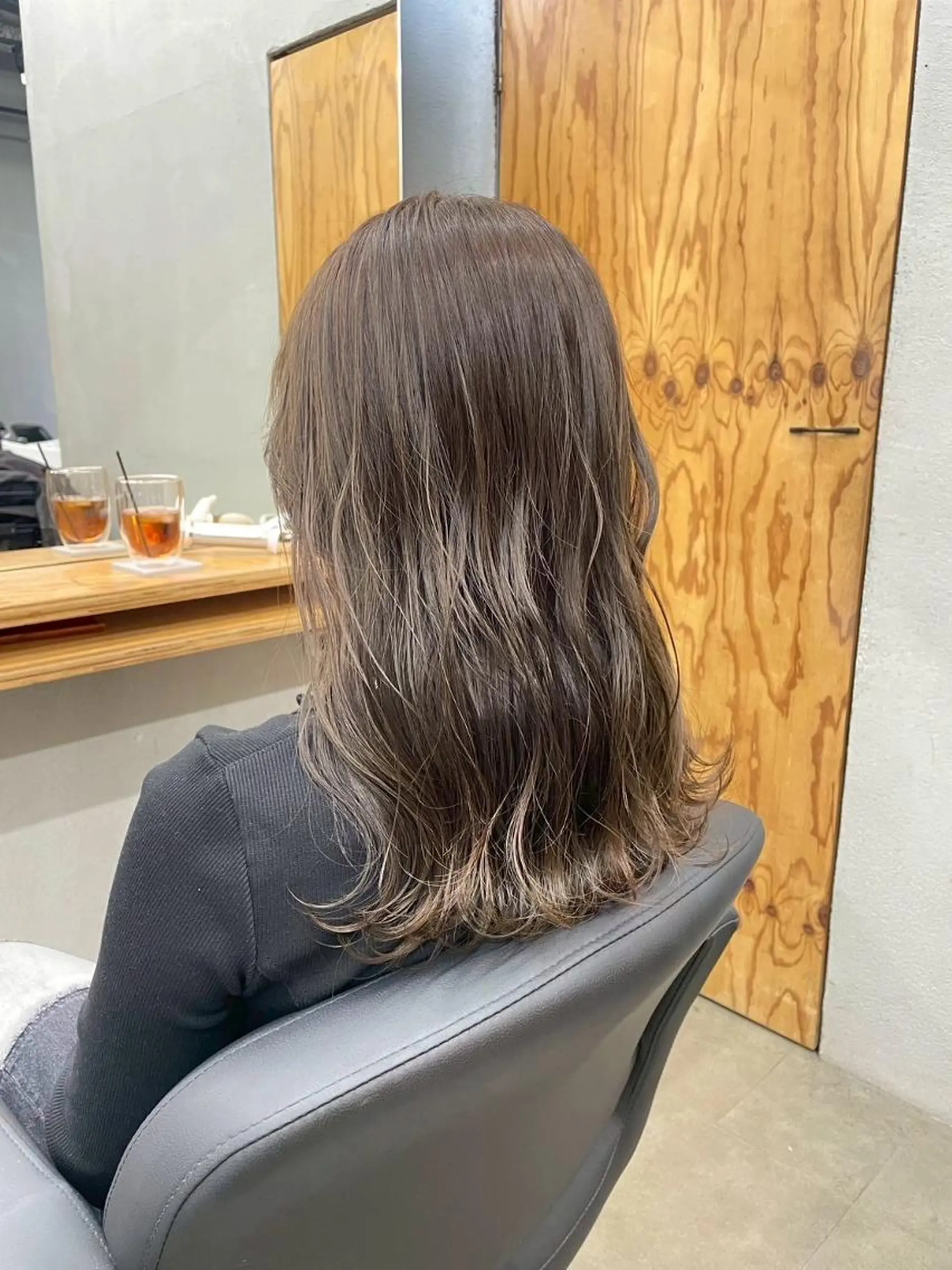 セミロング カット ヘアカラー トリートメント N 【エヌ】のヘアスタイル