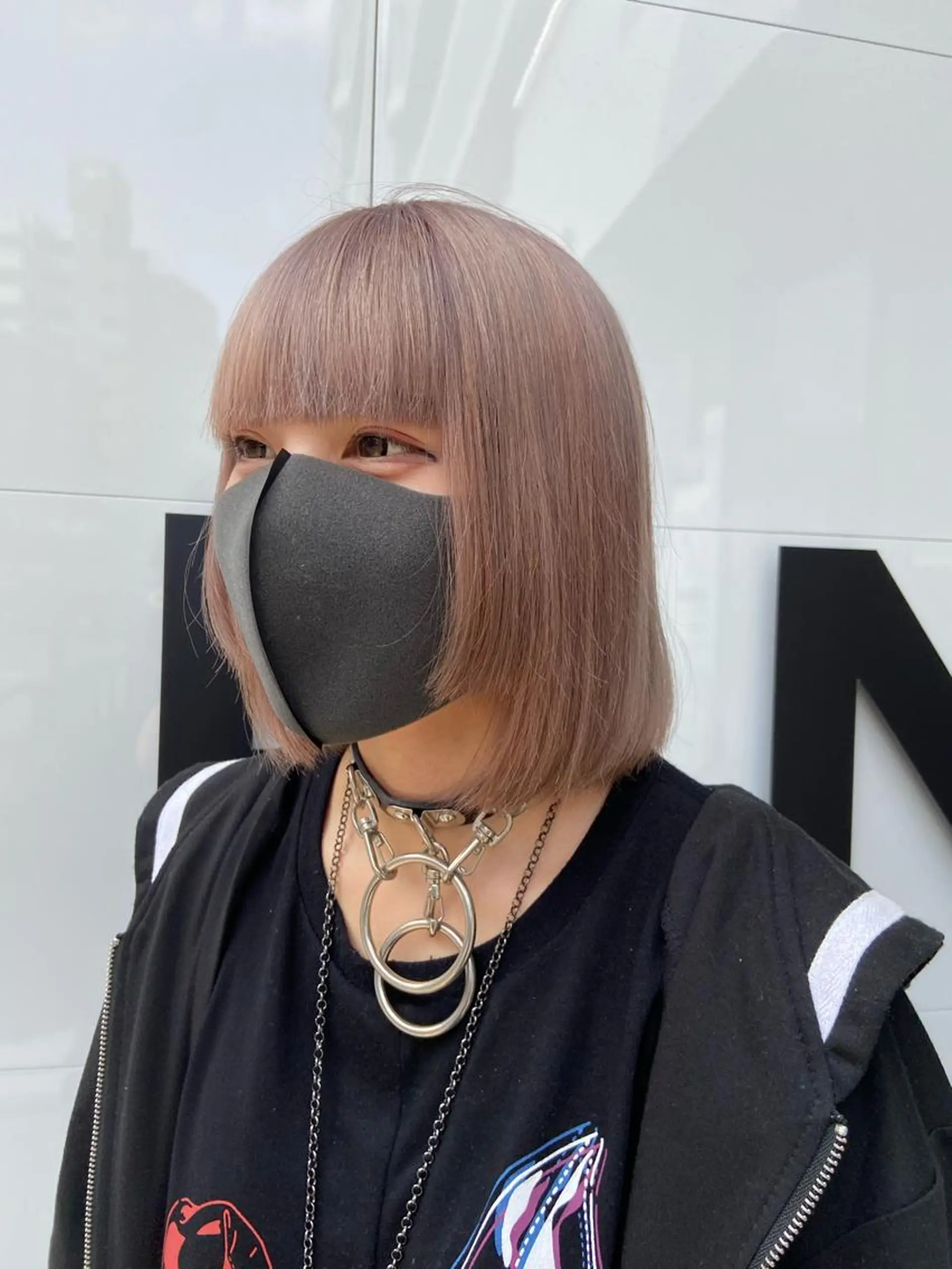 ミディアム ヘアカラー 淺谷 美紀のヘアスタイル