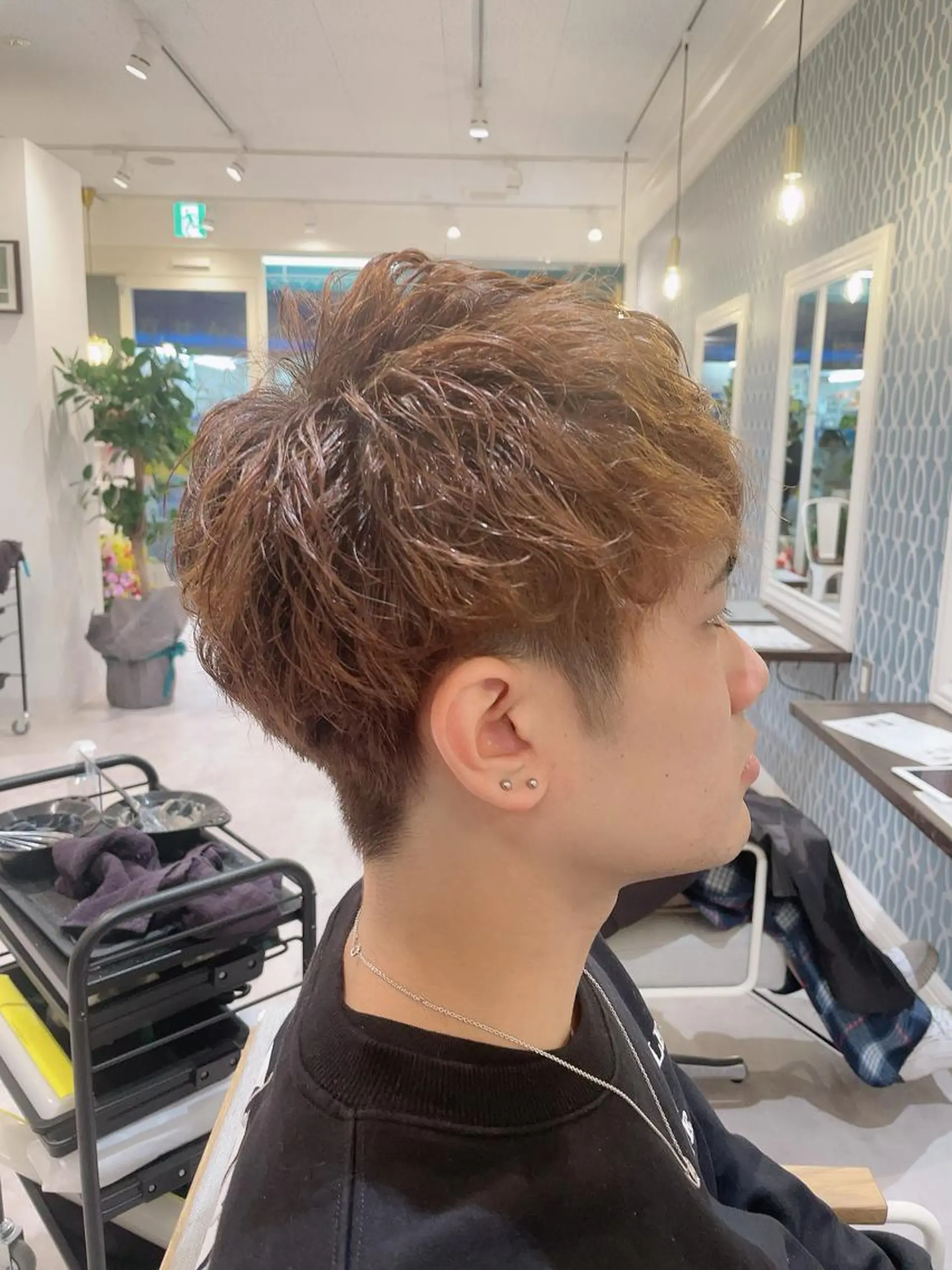 パーマ メンズ マッシュ メンズパーマ ♦️髪質改善向上♦️ 井上秀樹のヘアスタイル