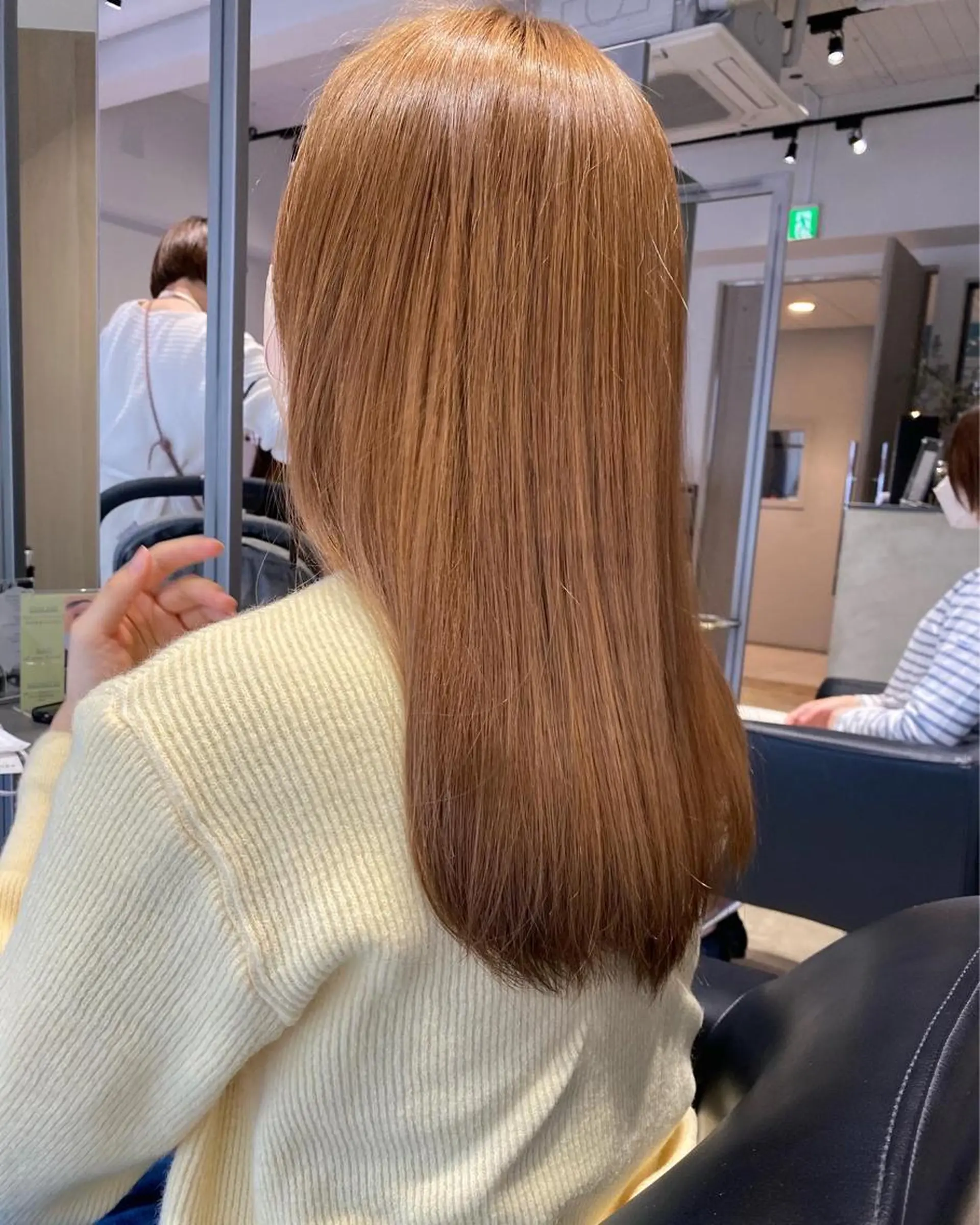 ロング カット ヘアカラー トリートメント ✨日本1の艶髪✨ 佐藤 翔太のヘアスタイル