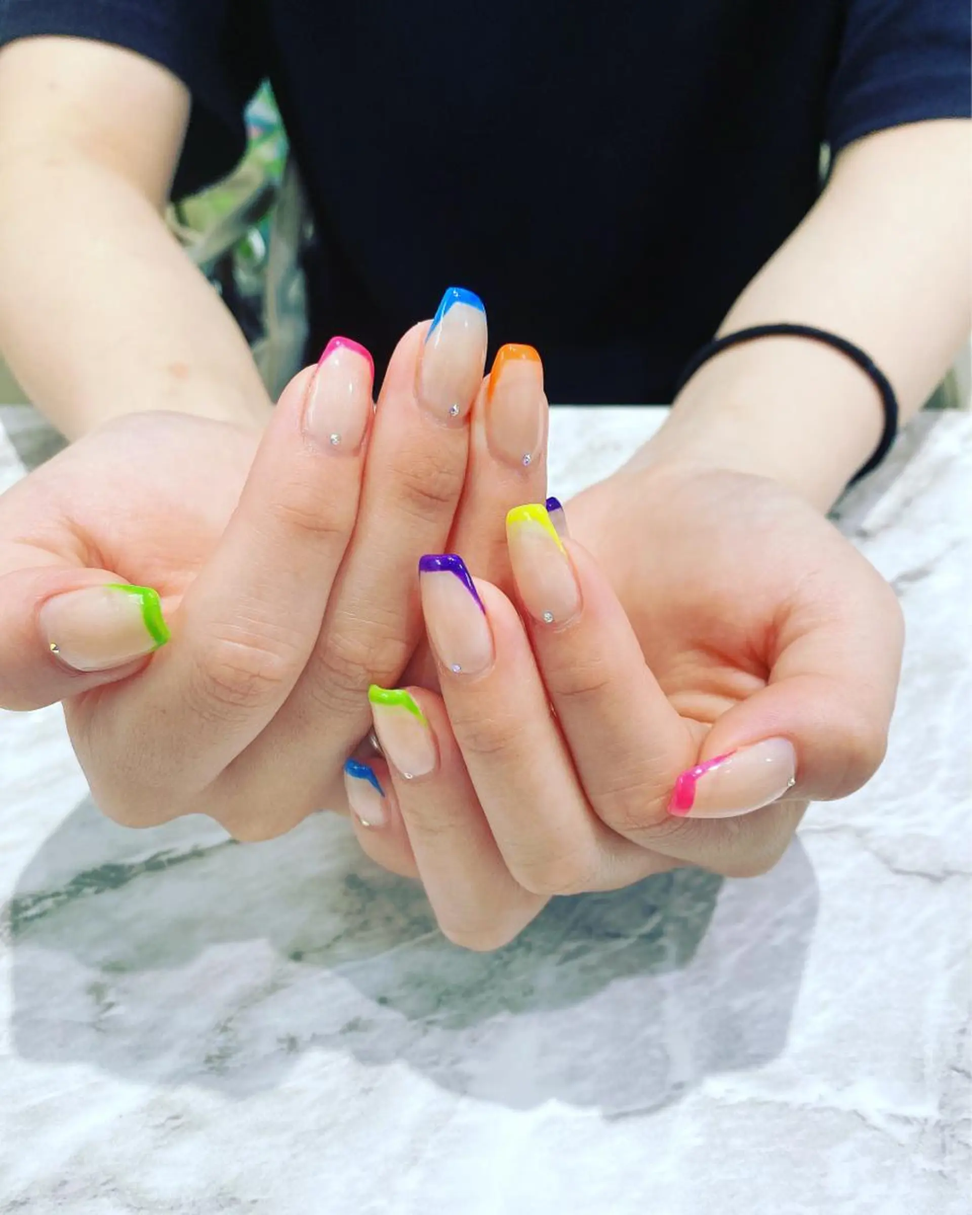 ネイル ハンドネイル フットネイル ハンドケア nail salon  AlgeTy所属・✴︎:.｡. MAKI.｡.:✴︎のネイルデザイン