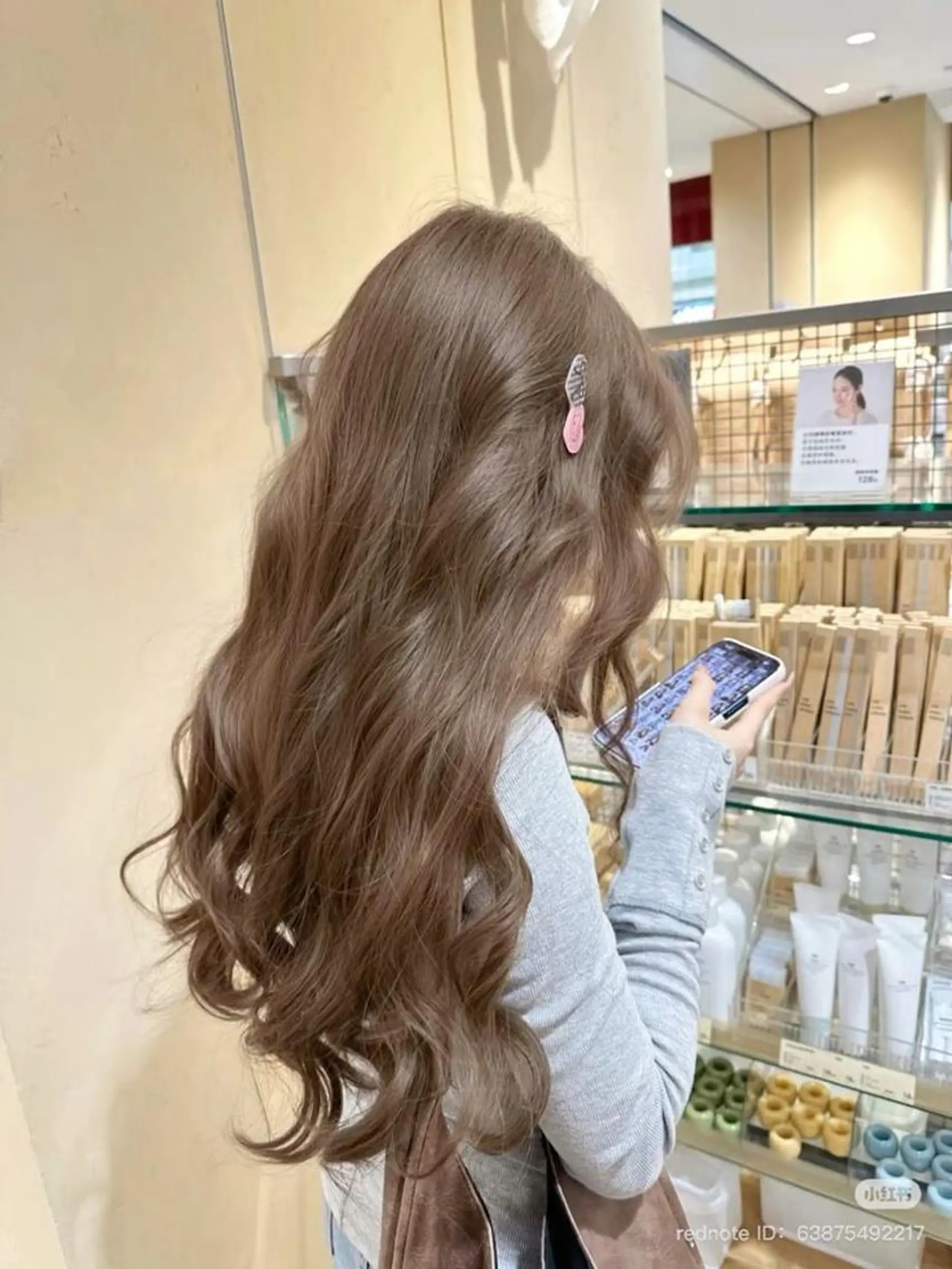 カラー 赤み消し🕊️韓国風 カラー🕊️銀座のヘアスタイル