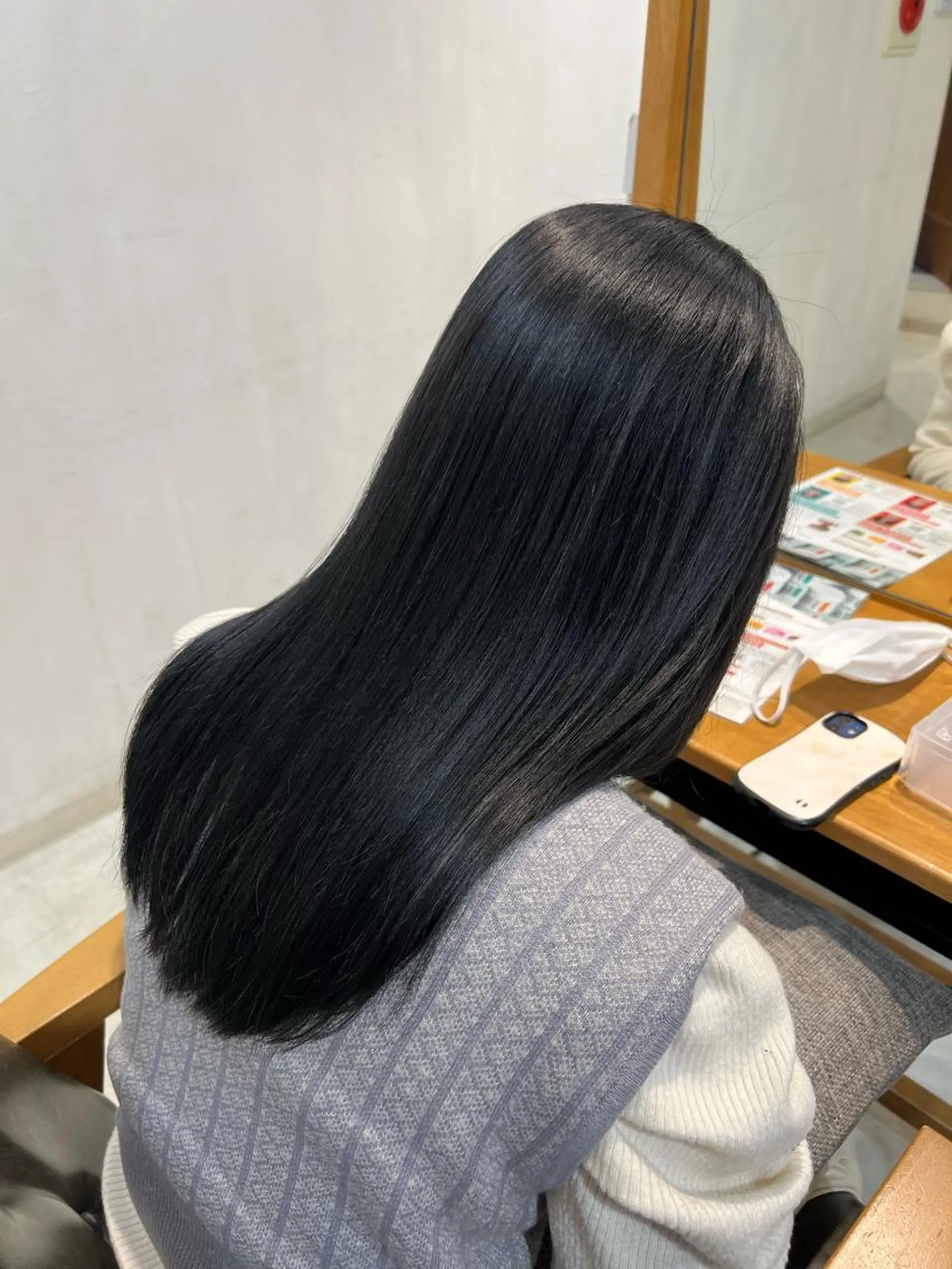 ミディアム ヘアカラー トリートメント i.blue所属・縮毛矯正特化/ 髪質改善/だいすけのヘアスタイル