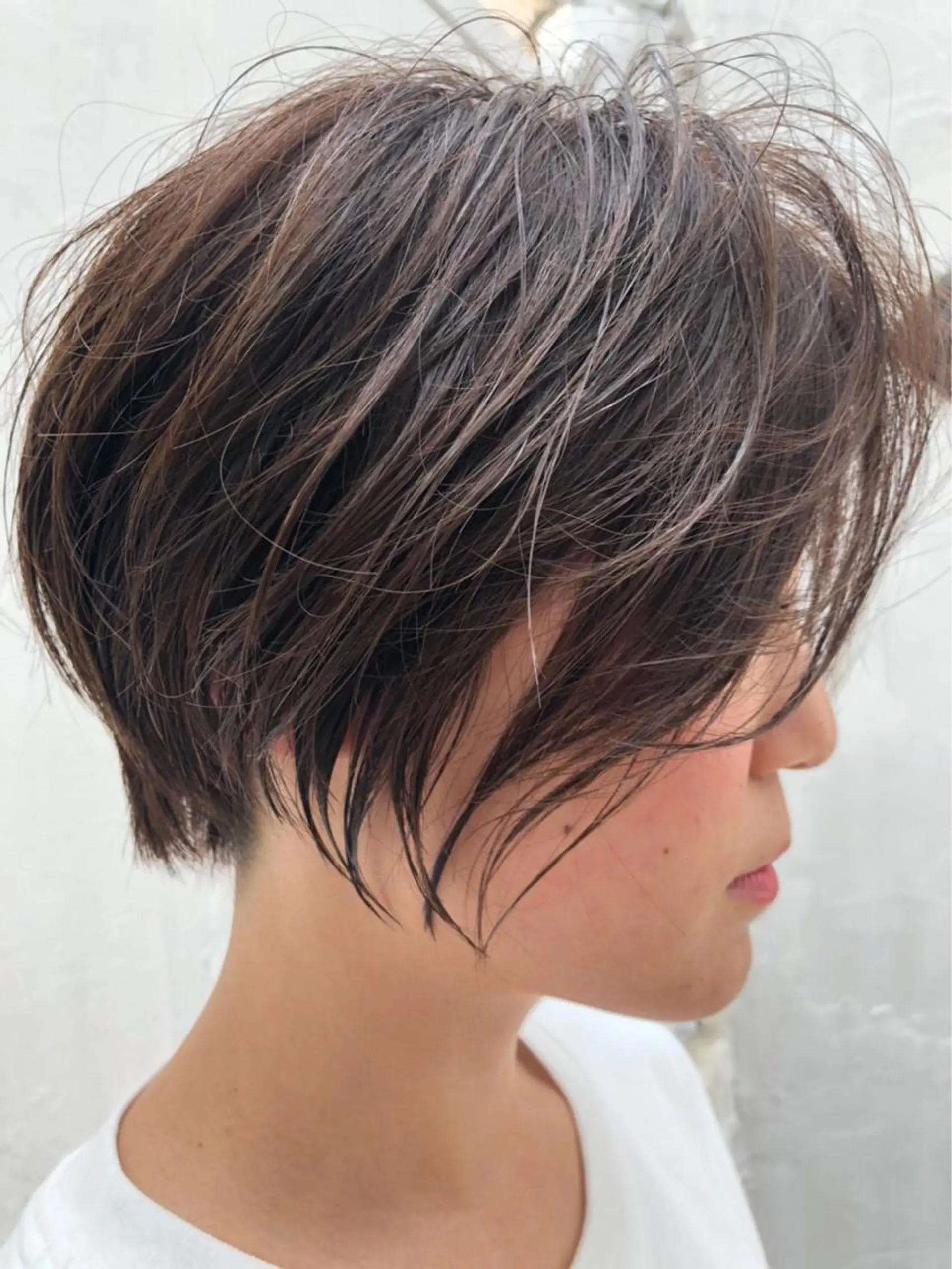 ショート ショートヘア ❣️韓国レイヤー ❣️渡部晃輝のヘアスタイル