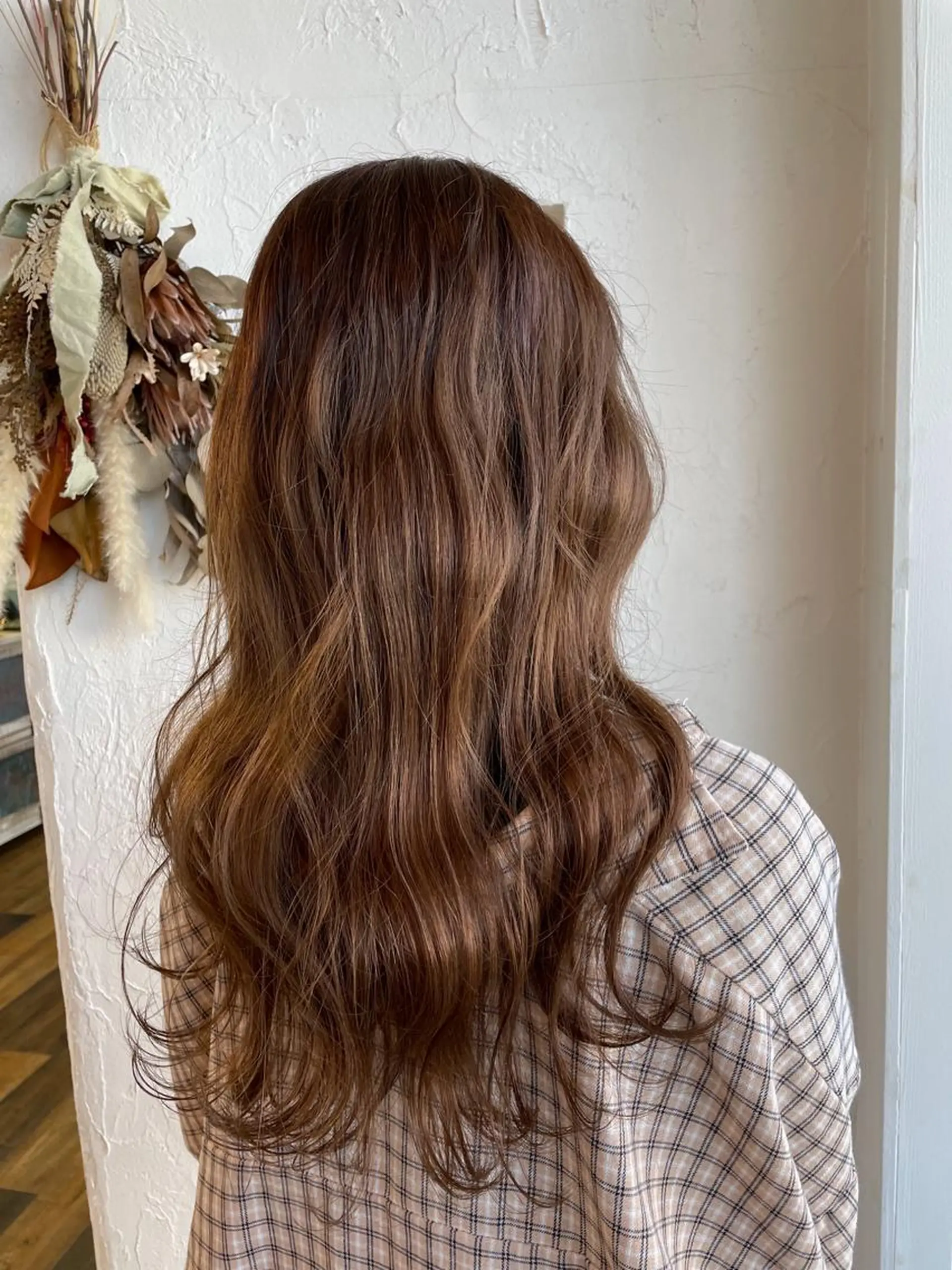 ロング カラー 🌸小掛🌸 豊橋外国人風カラーのヘアスタイル