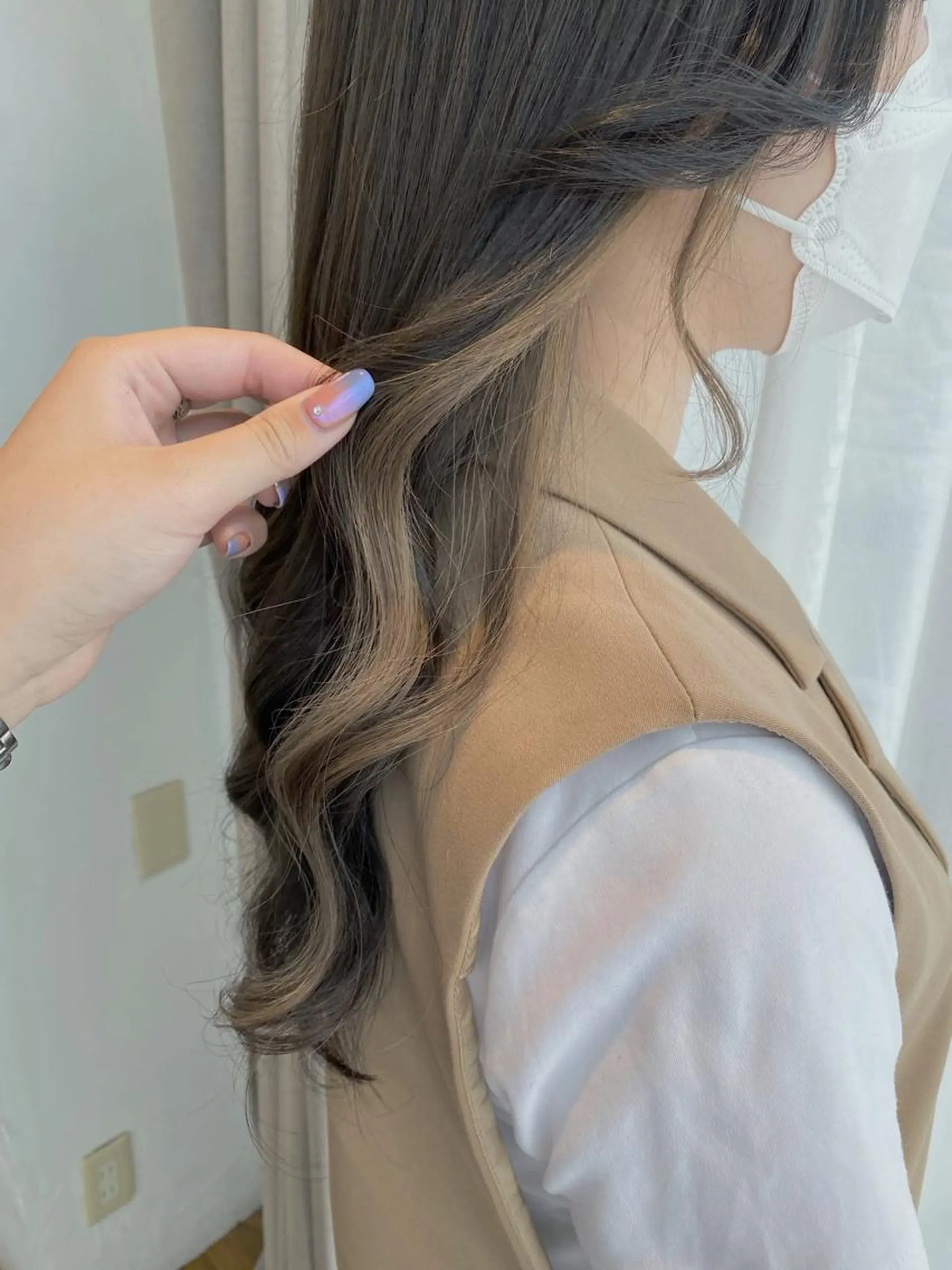 ミディアム sio.nail&eyebrow salon shimokitazawa2号店所属・nailist mana𖤐´-のネイルデザイン