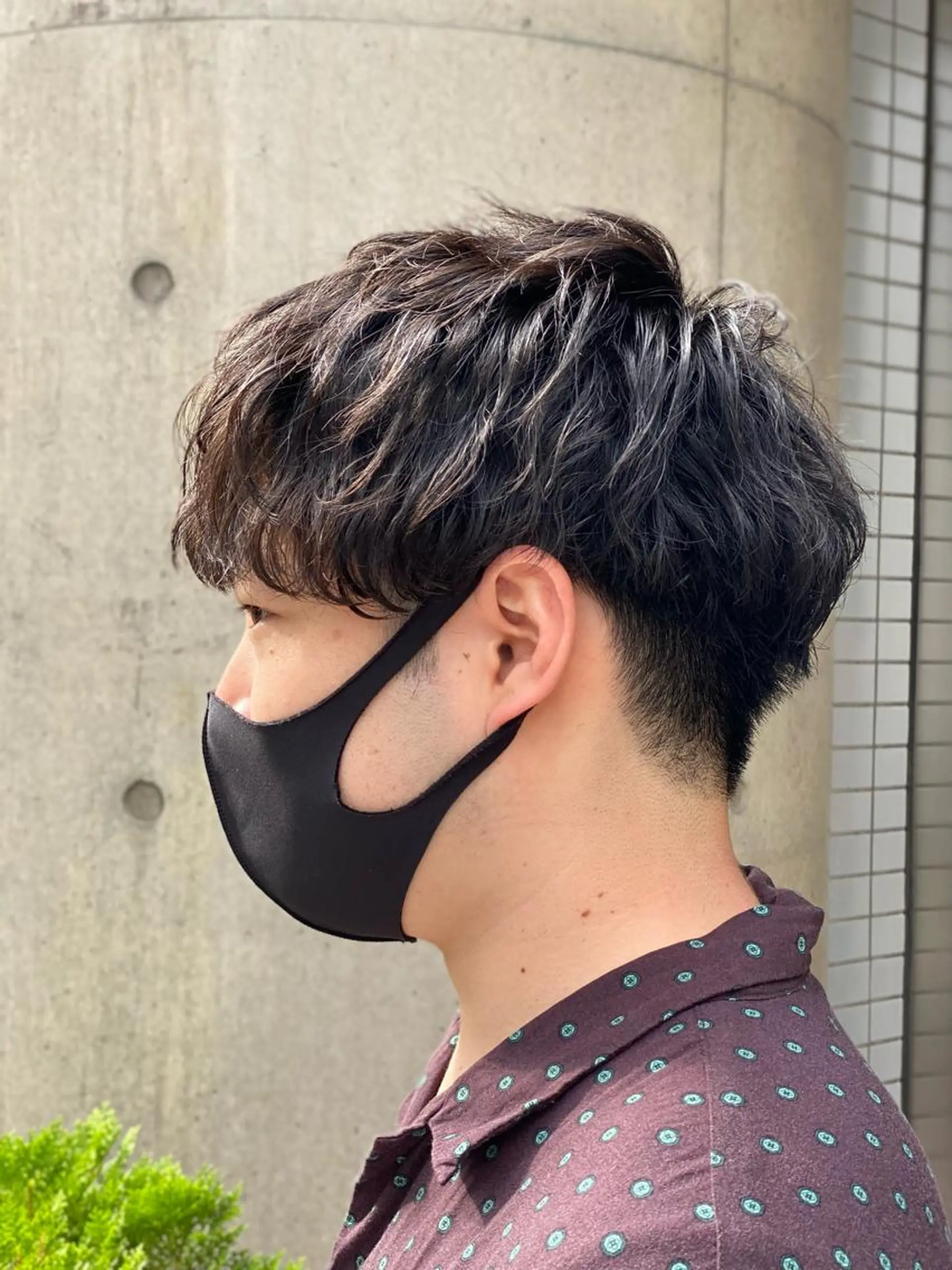 ショート パーマ メンズ vi-ta田町 ⭐️髪質改善⭐️のヘアスタイル