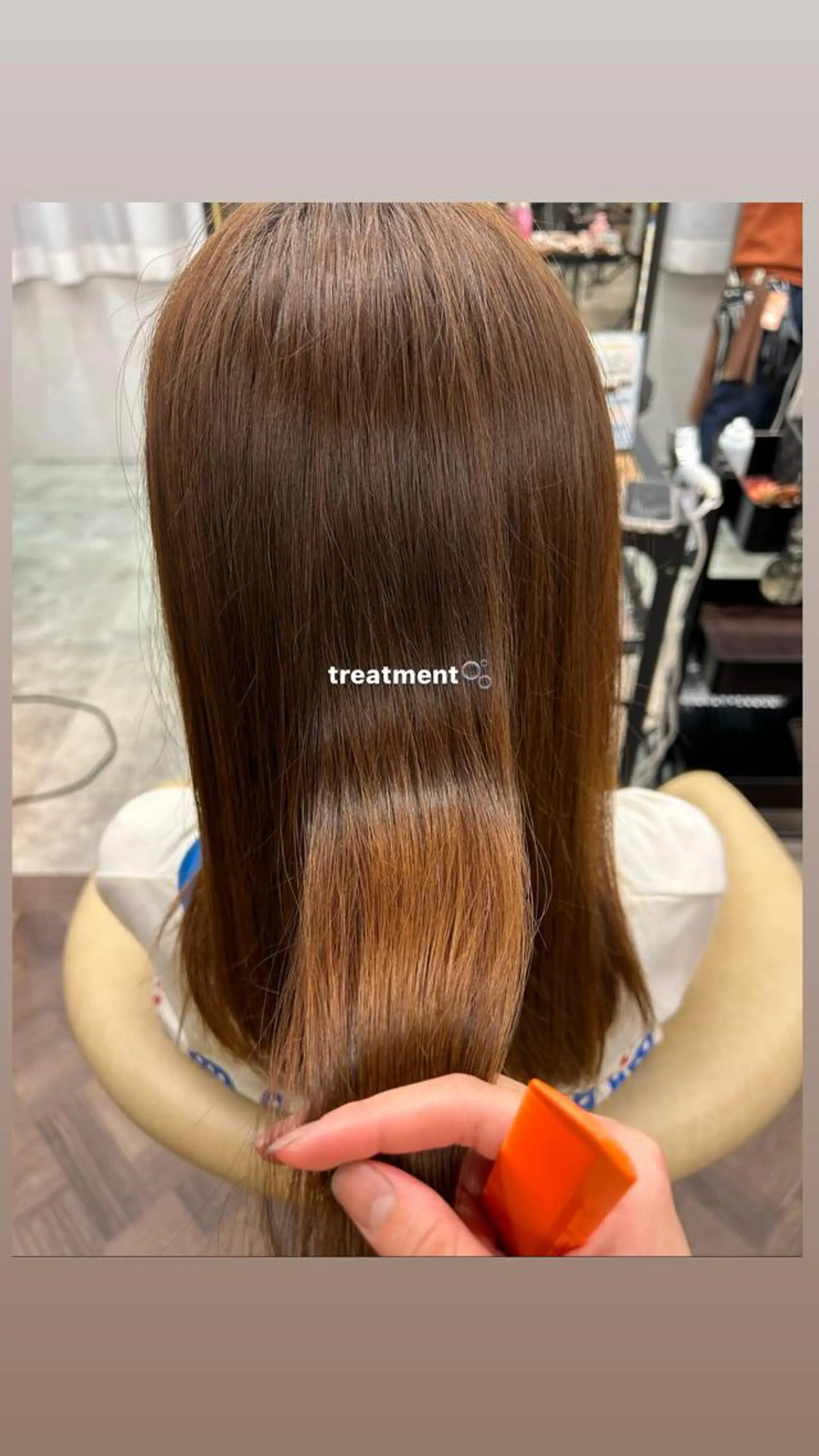 ミディアム カラー カット ヘアカラー 表参道美容師ゆいか ♡ミディアムレイヤーのヘアスタイル