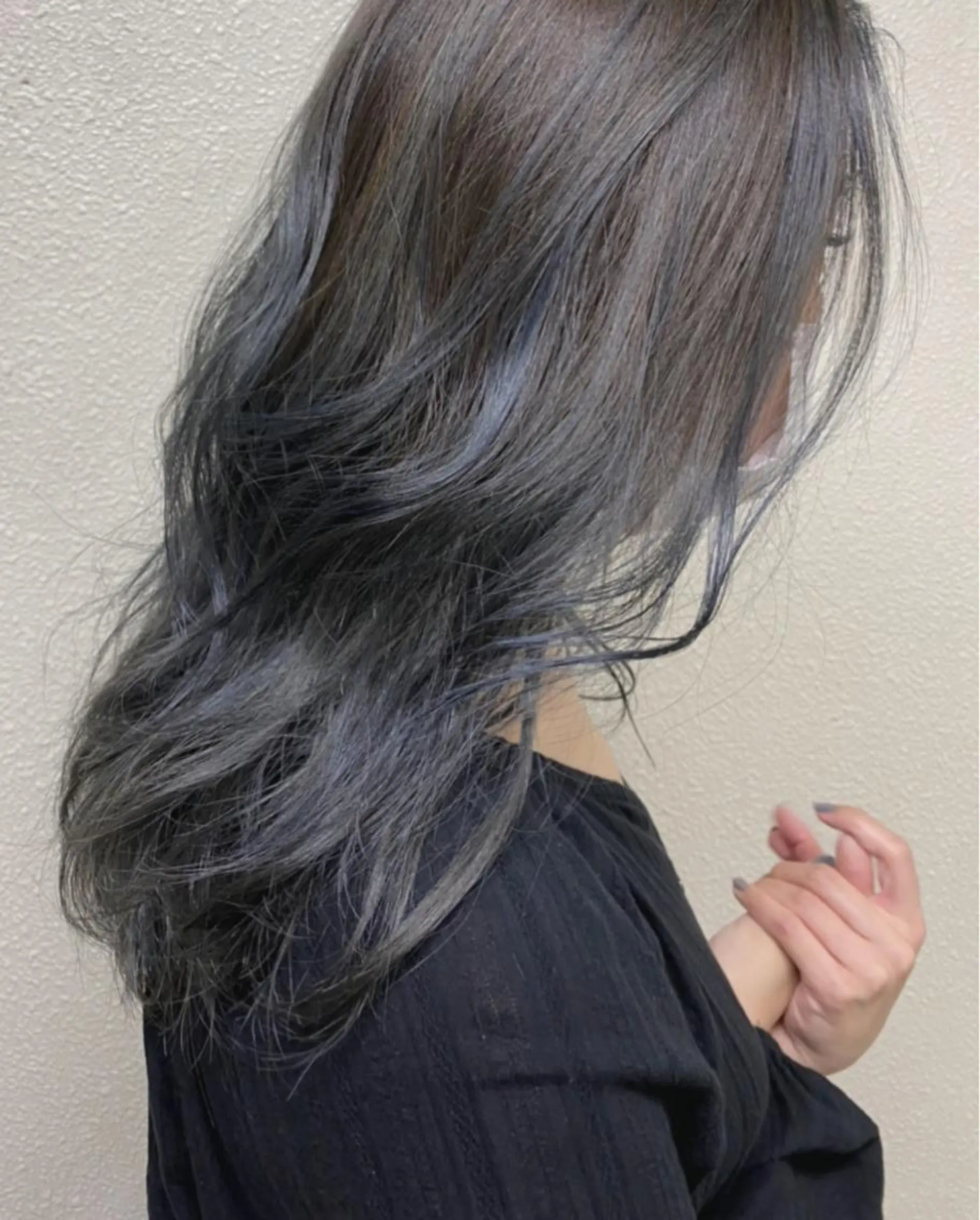 セミロング カラー アディクシーカラー ikeda shioriのヘアスタイル