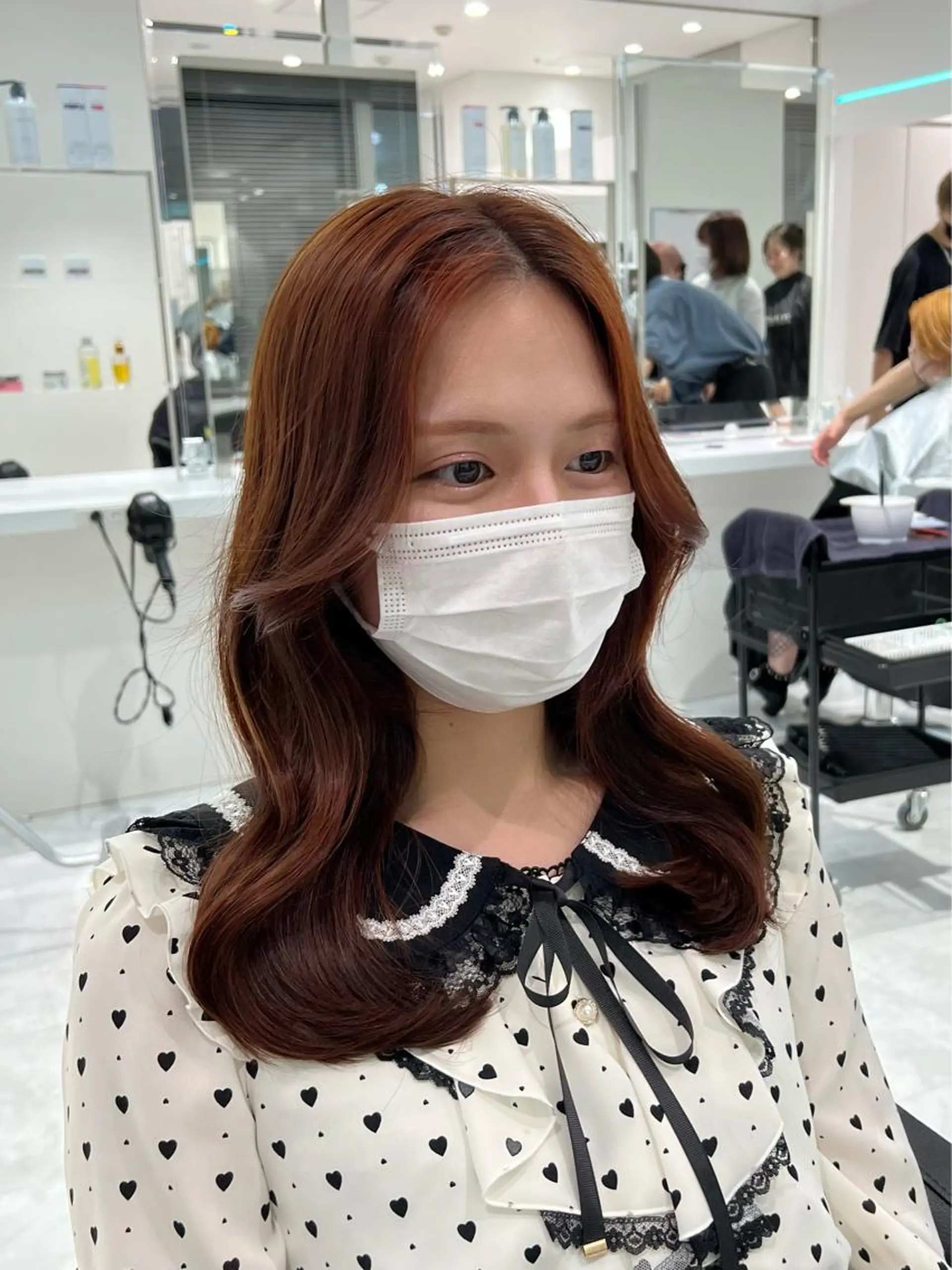 セミロング カラー ✨池袋で1番キレイな ボブ✂️ケンボーのヘアスタイル