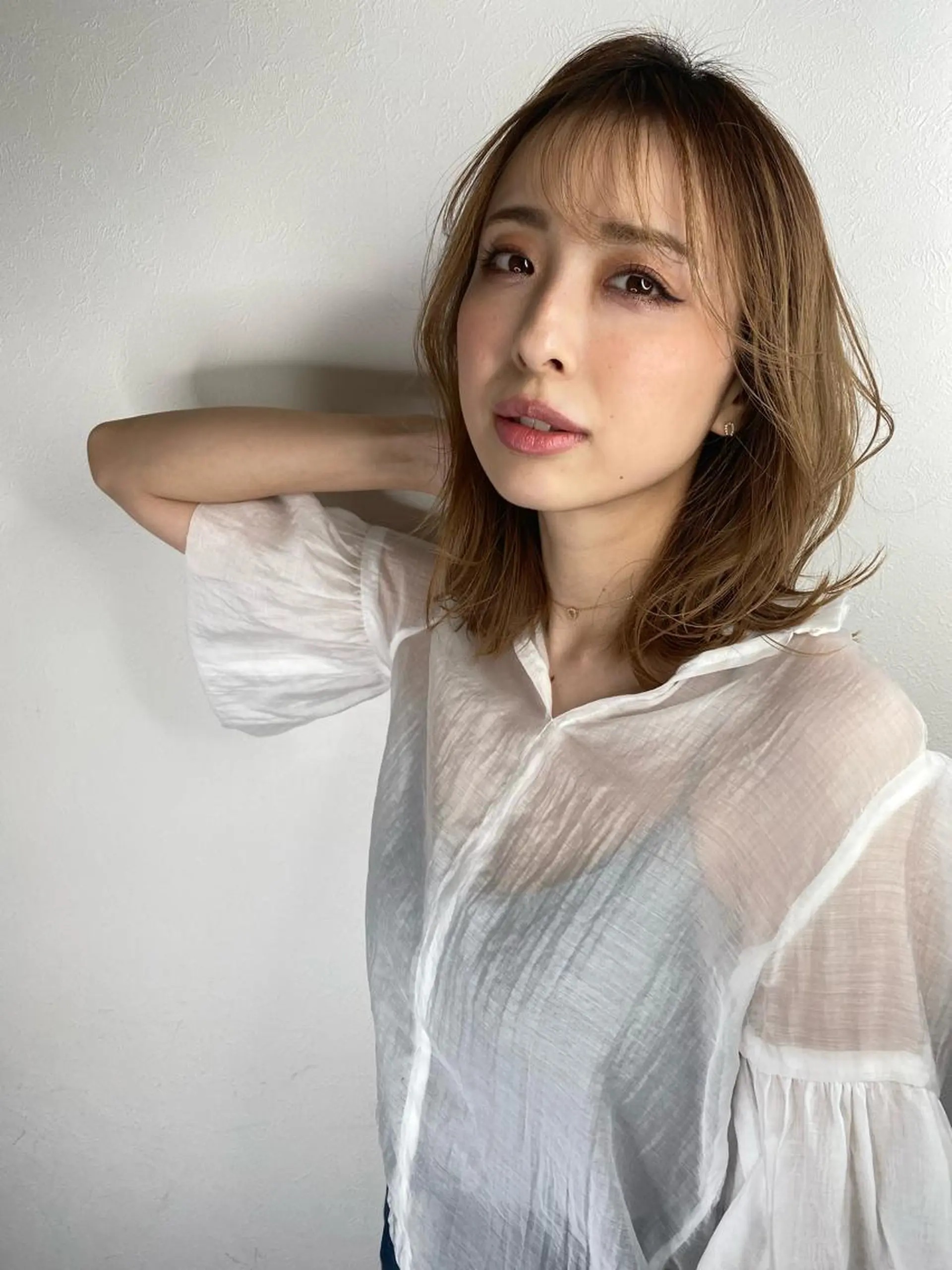 ミディアム 韓国風&髪質改善特化 ✂️MISAKI✂️のヘアスタイル