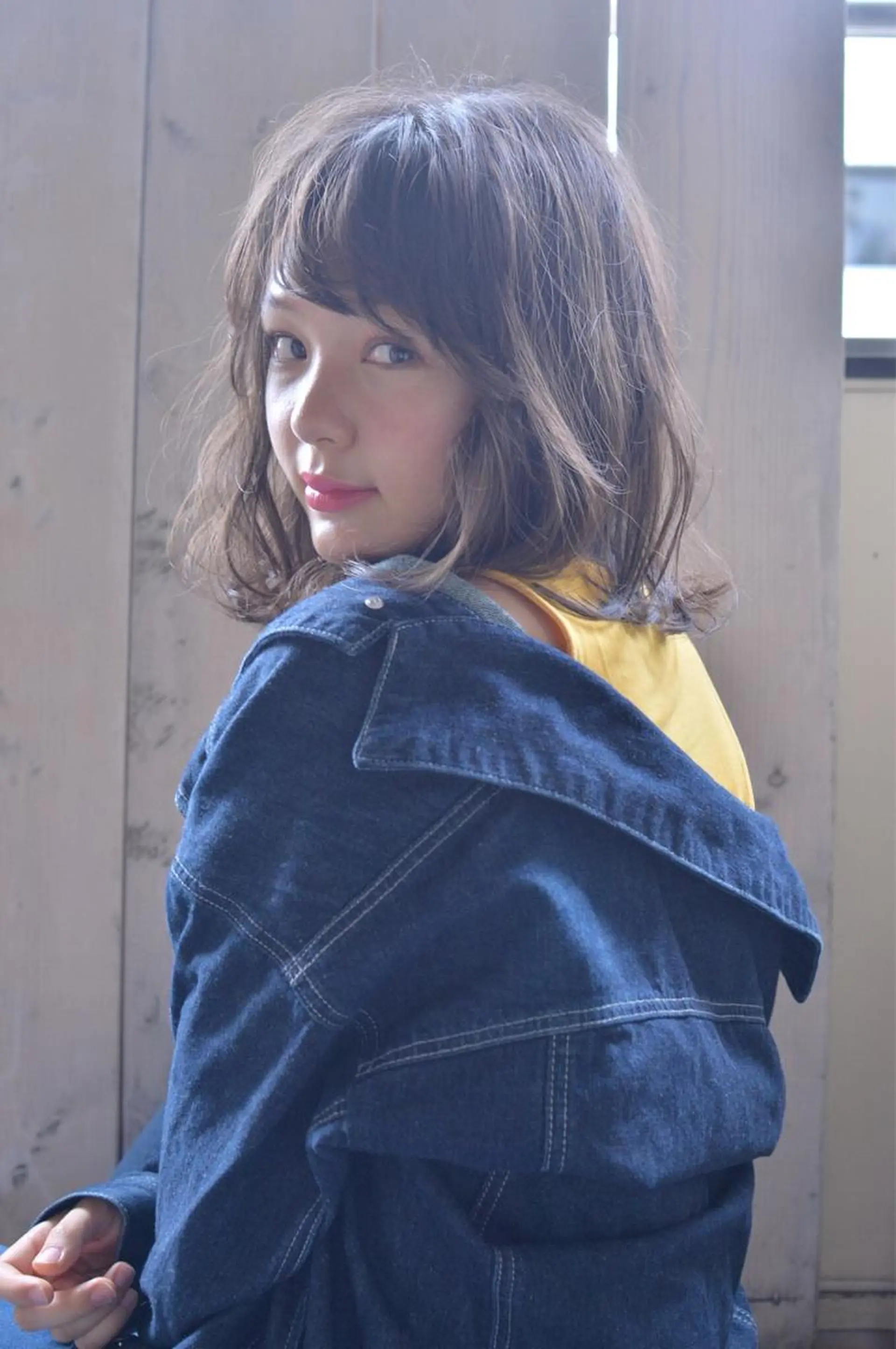 カラー 再現度&髪質改善 LISAのヘアスタイル