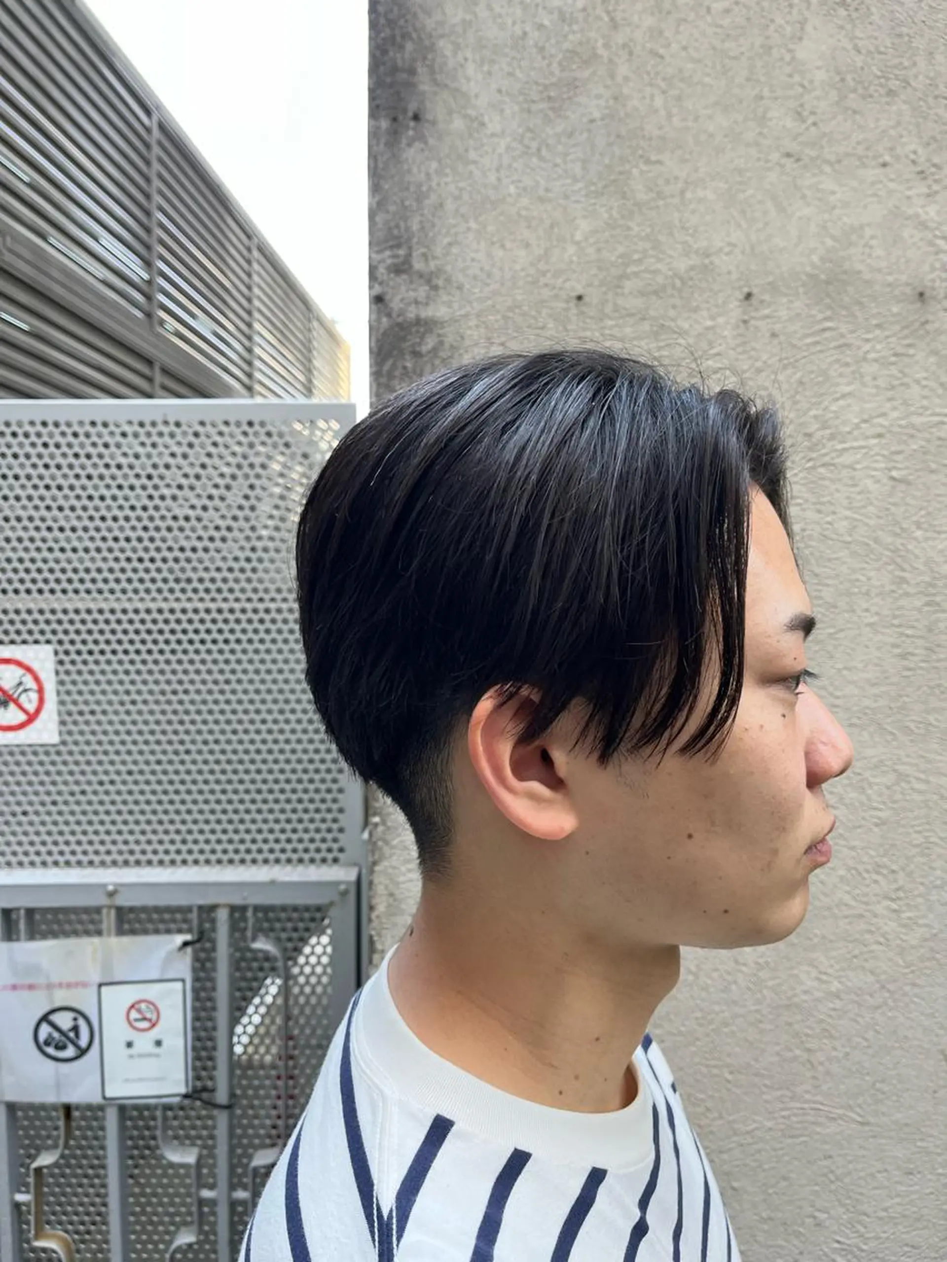 ミディアム メンズ カット トリートメント ヘアセット 🏆メンズヘア特化 🥇代表りんぺーのヘアスタイル
