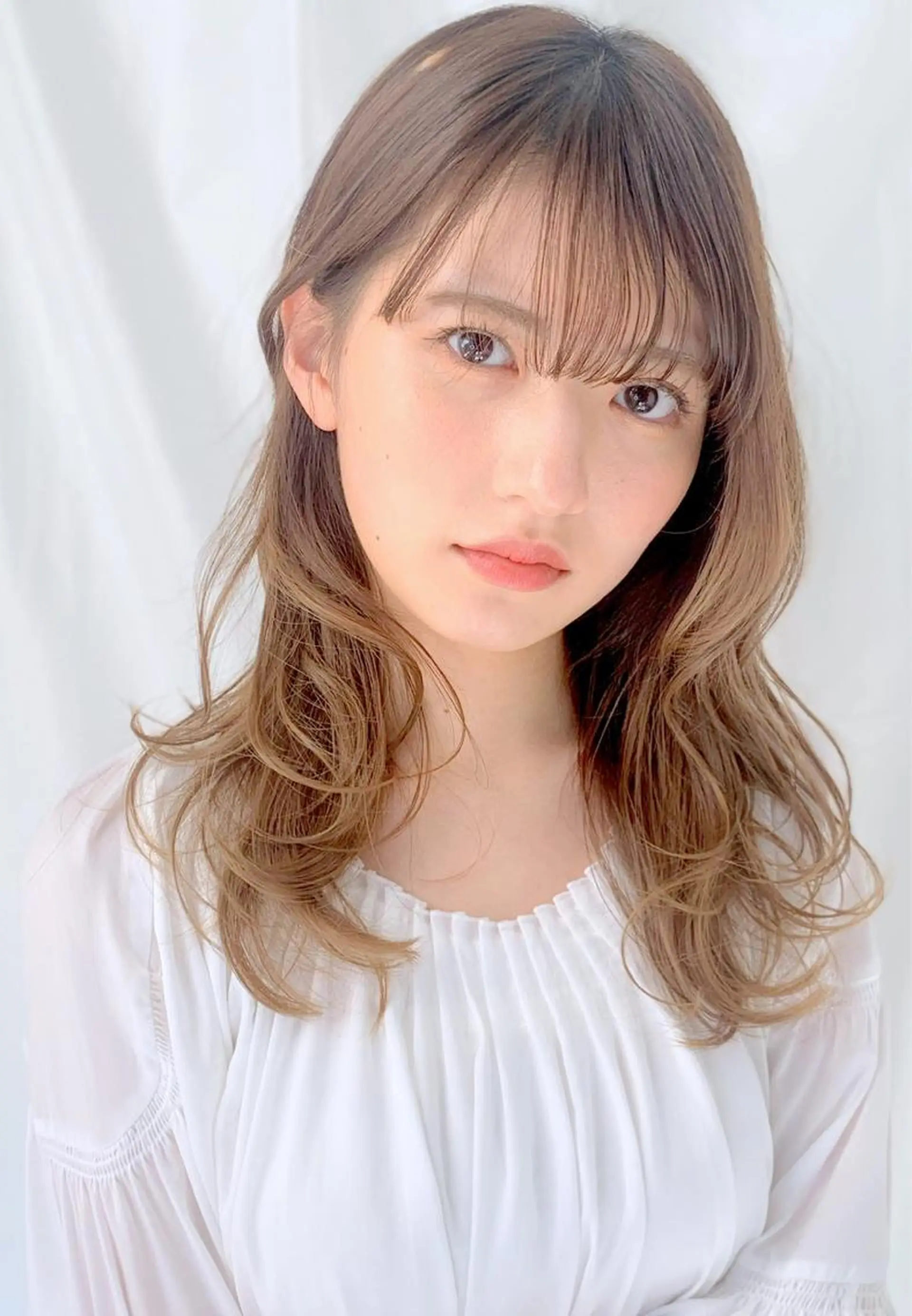 ロング カット パーマ トリートメント MUSEUM 谷平悠兼のヘアスタイル