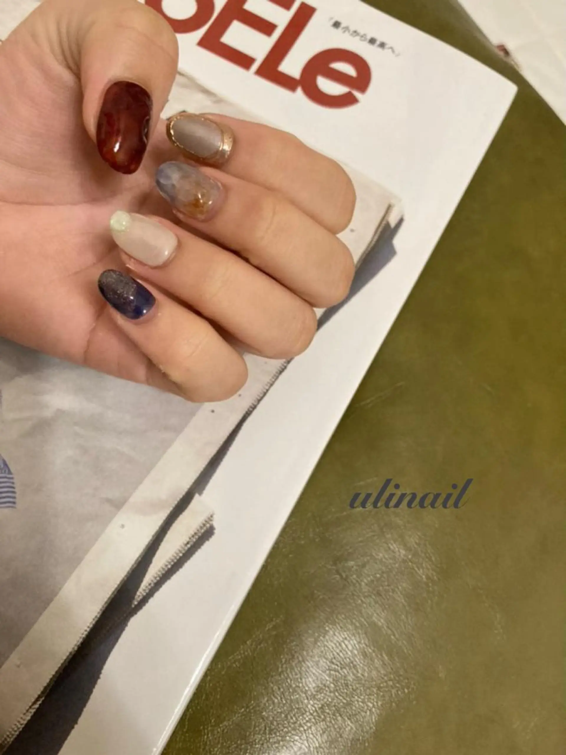 ネイル ハンドネイル ulinail （ウリネイル）のネイルデザイン