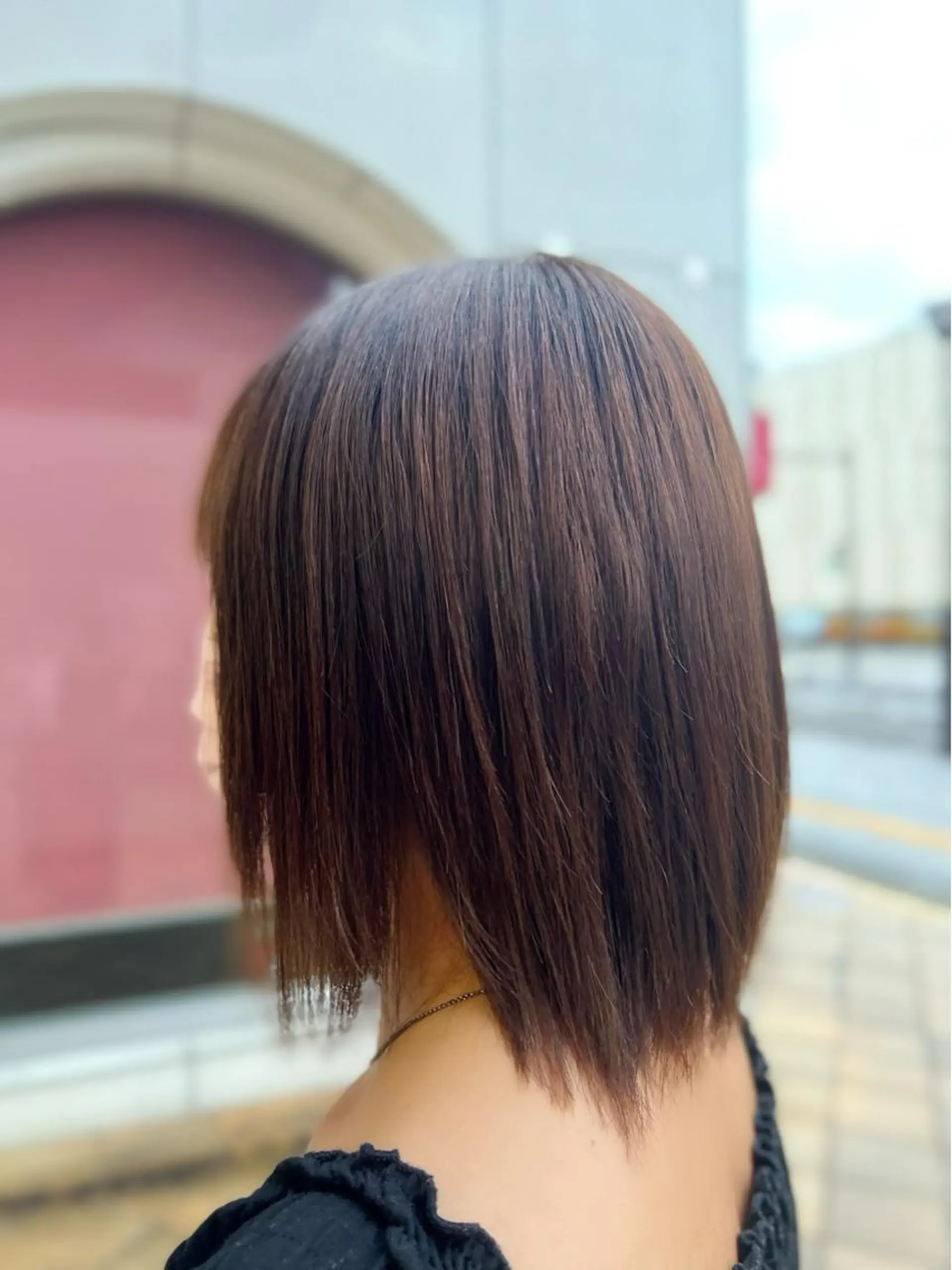 ショート カラー 縮毛矯正 藤川 瑛梨奈のマツエク・マツパデザイン