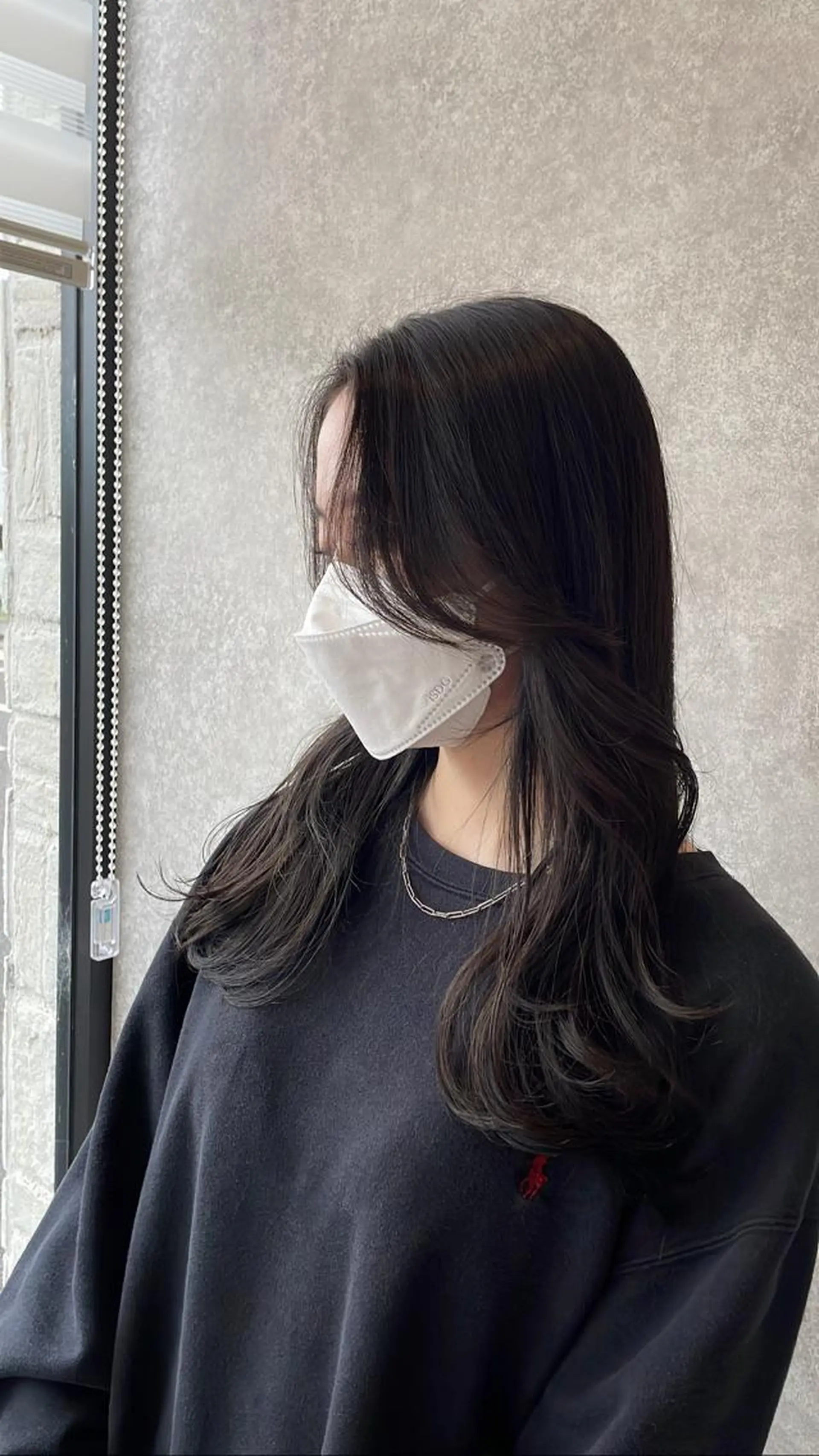 ロング カラー 顔まわりレイヤー レイヤーカット たなか りなのヘアスタイル