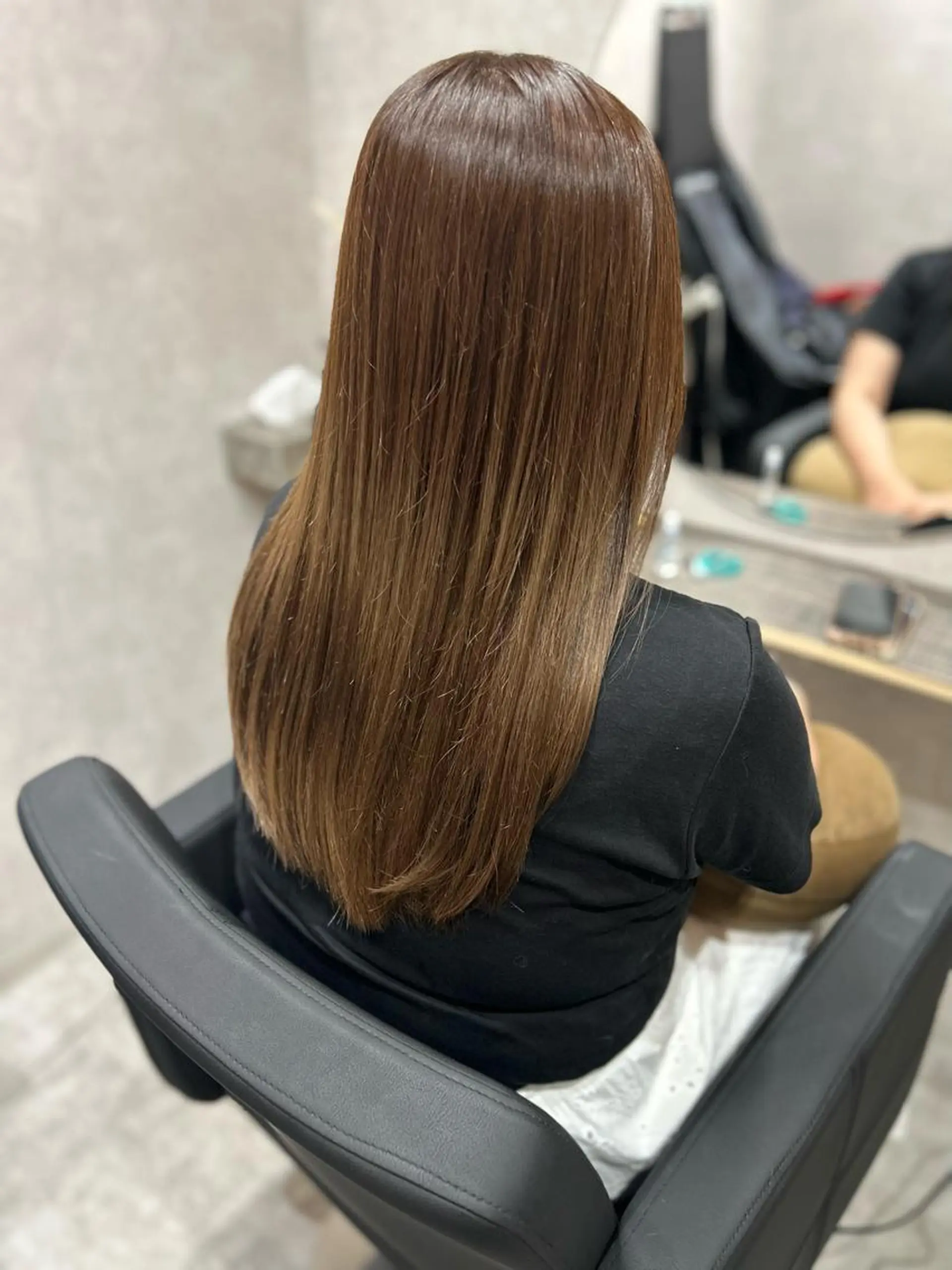 ロング カット ヘアカラー トリートメント 小野 【髪質改善】のヘアスタイル