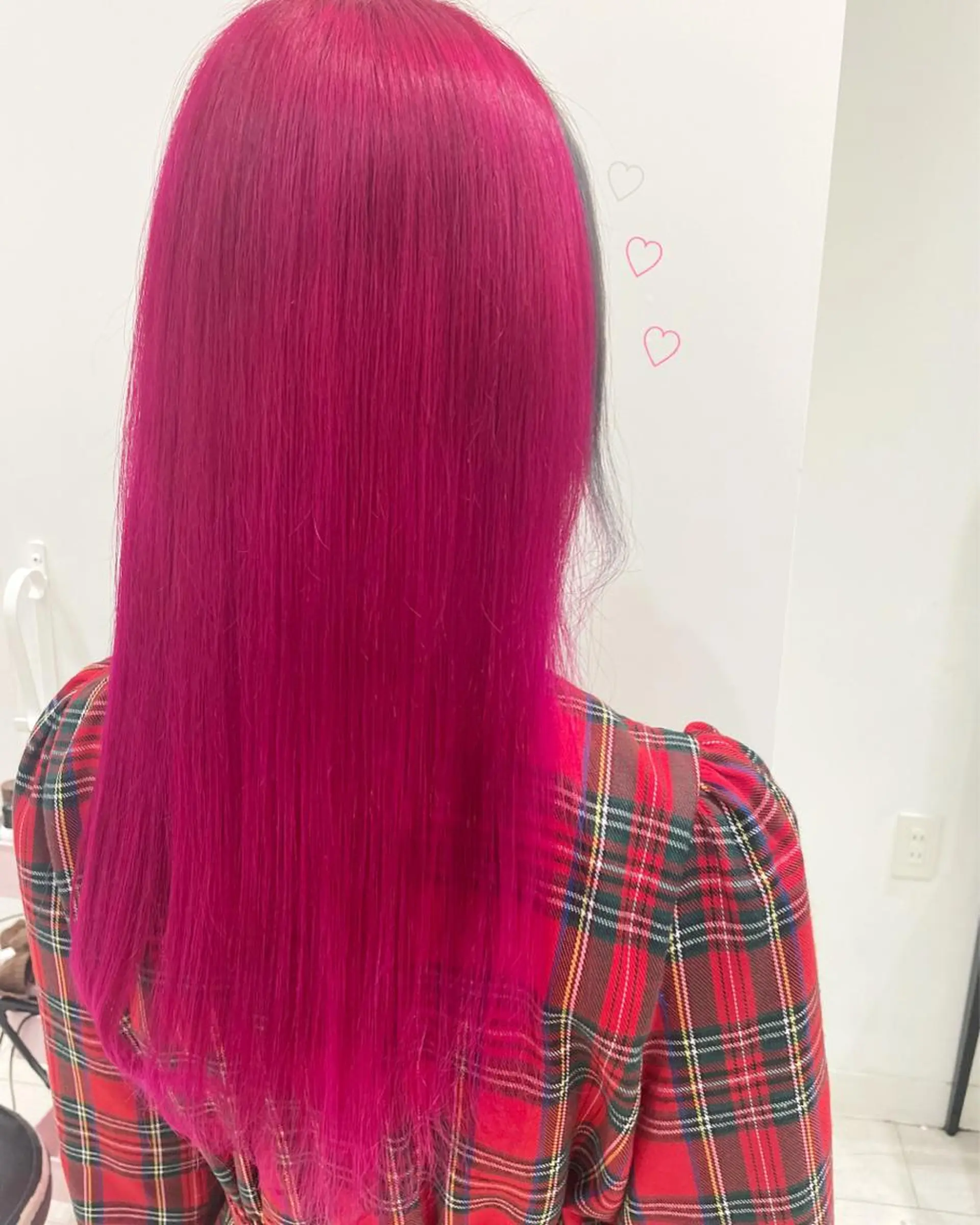 ロング カラー ピンクカラー EMANON新宿東口所属・新宿駅近♡ ♡個室♡三都季🌜のヘアスタイル