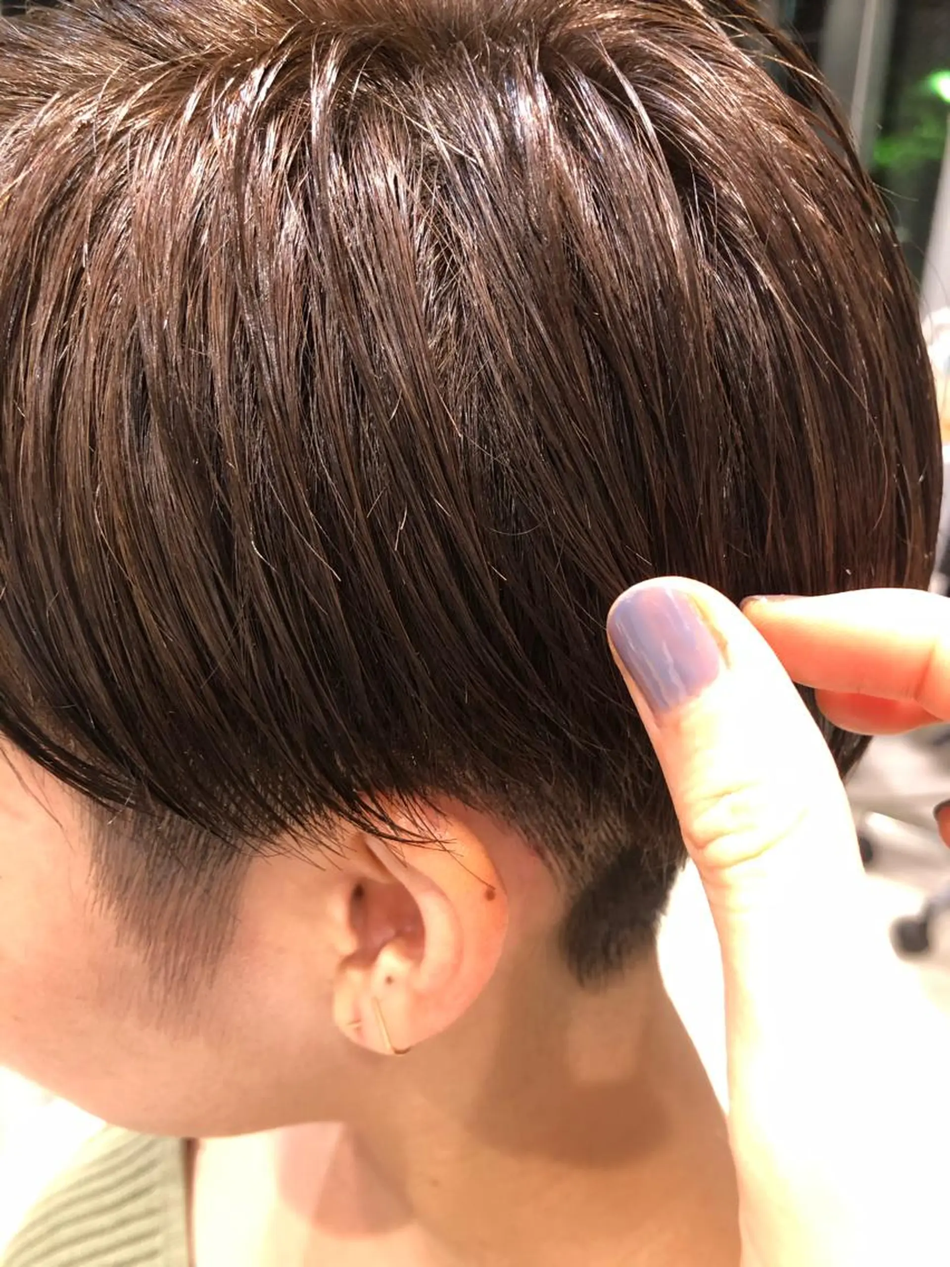 ショート カラー 斉藤 瑞恵のヘアスタイル