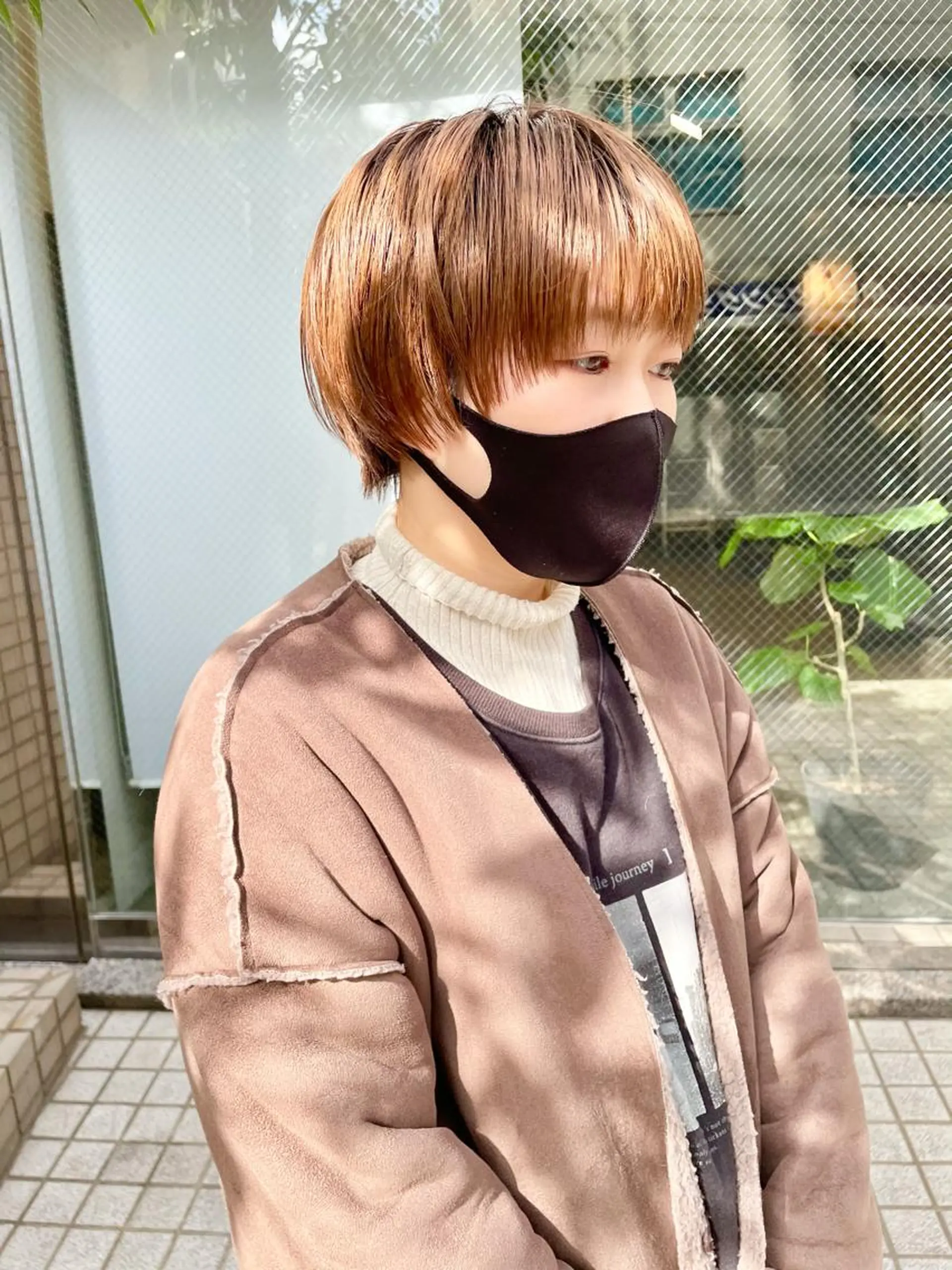 ショート カラー ショートヘア 永田〈店長#レイヤー #ウルフ#ハイトーンのヘアスタイル