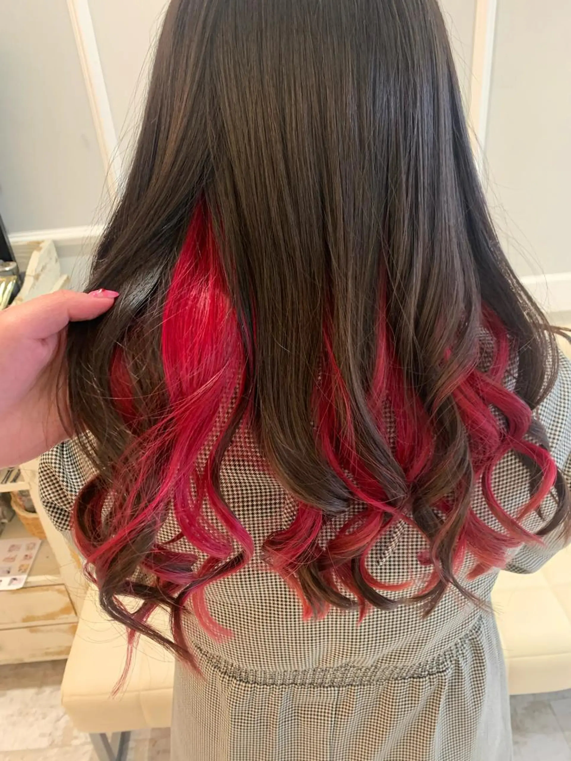 ロング カラー ヘアセット エクステ♡ヘアメ 内村麻衣のヘアスタイル