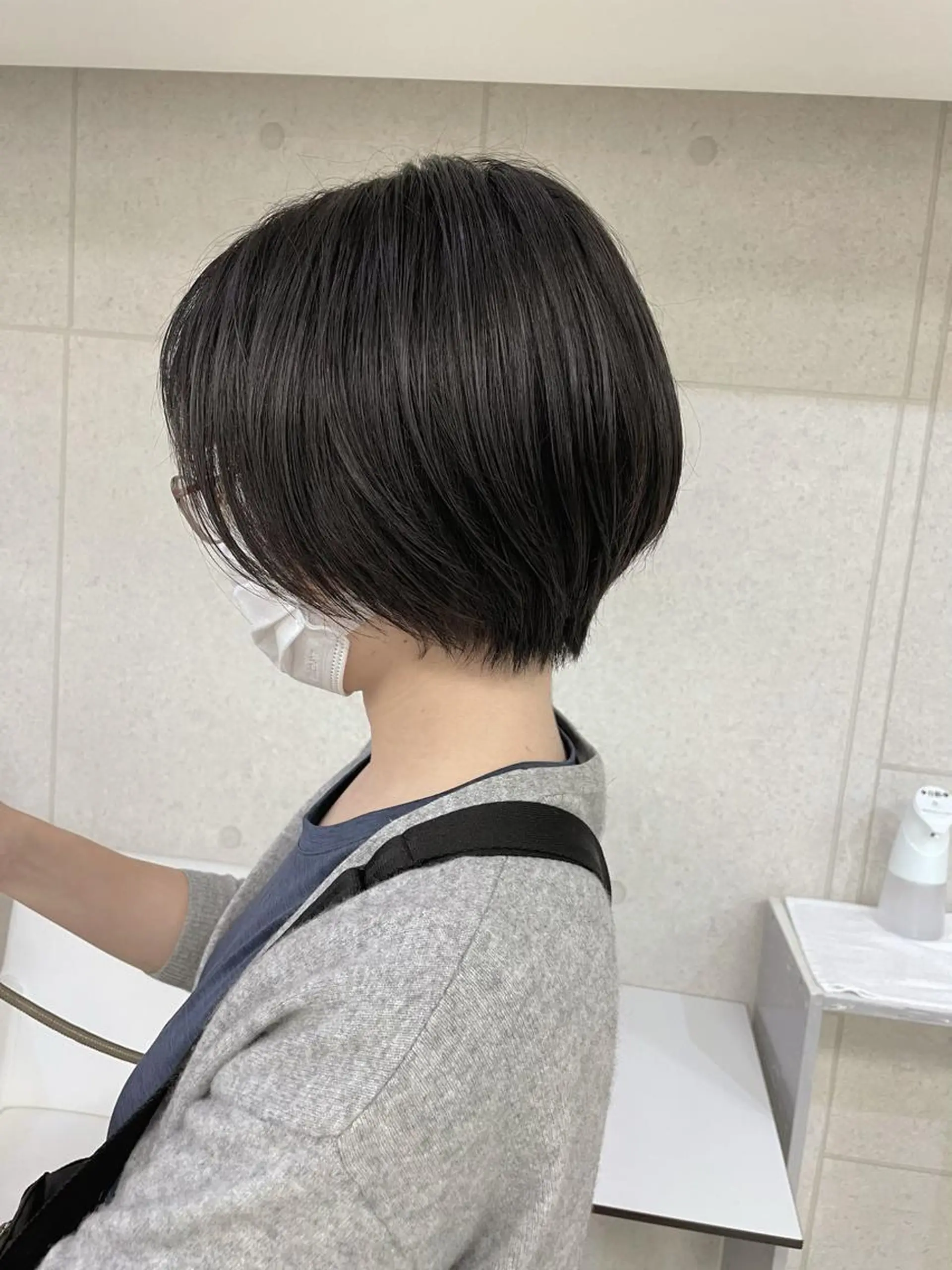 ショート ショートボブ 丸みショート ボブ ショートヘア カット ヘッドスパ お悩み解決✨ ASAMIのヘアスタイル