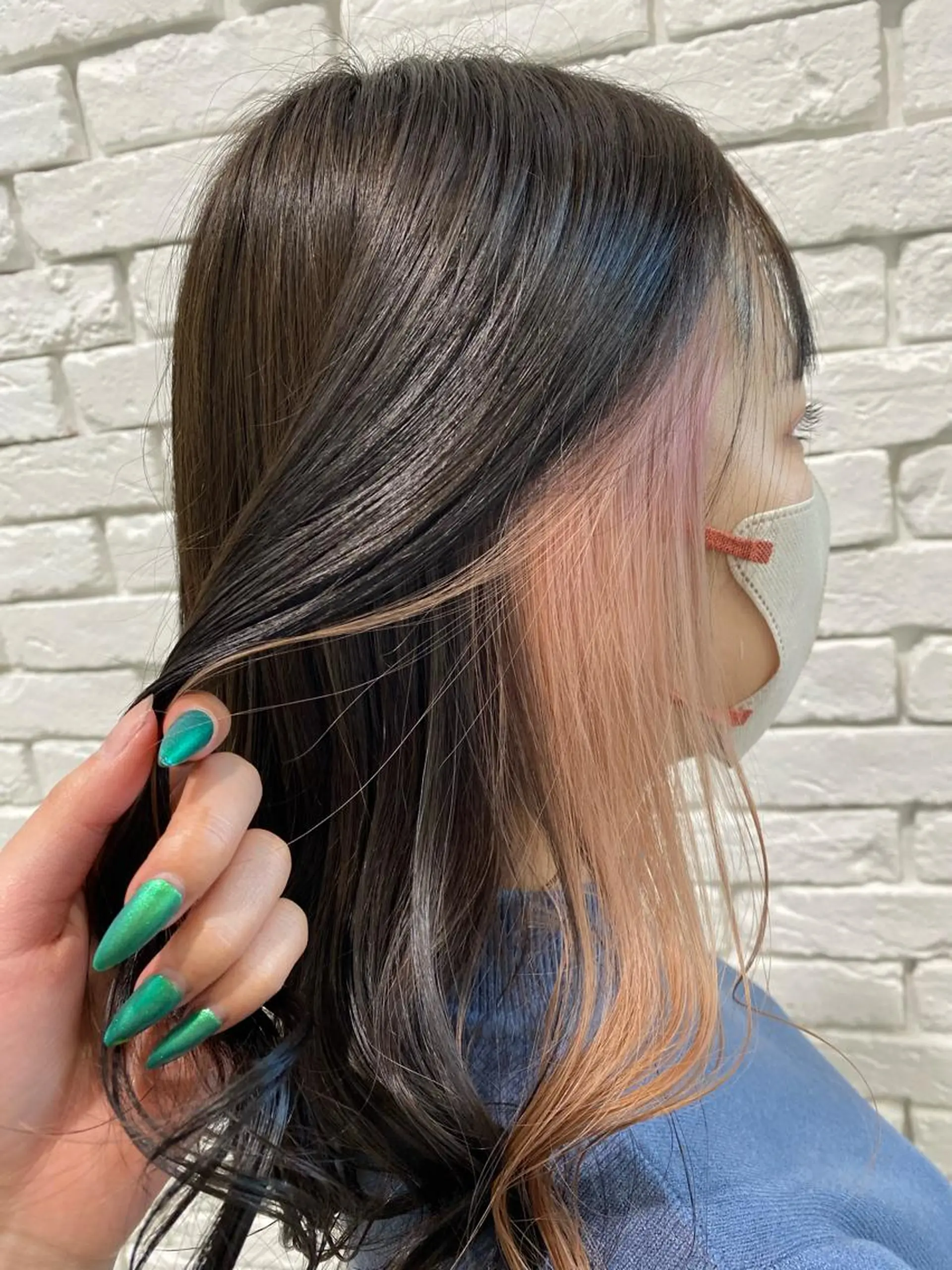 ミディアム ヘアカラー ROSEL 沢津橋  楓のヘアスタイル