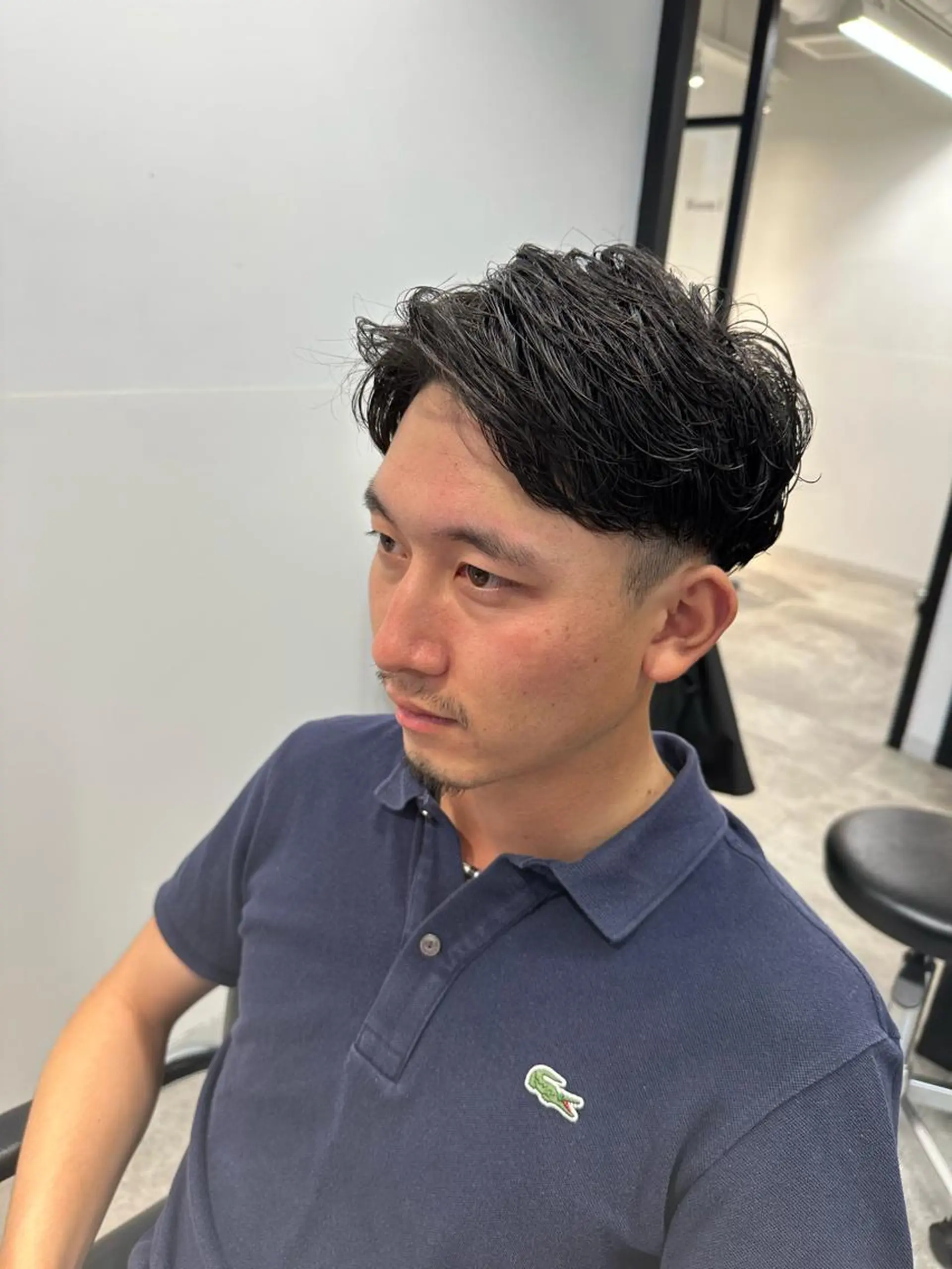 メンズ メンズパーマ カット パーマ SALOWIN 原宿ILSalice所属・ナチュラル特化 低価格/ＪＯのヘアスタイル