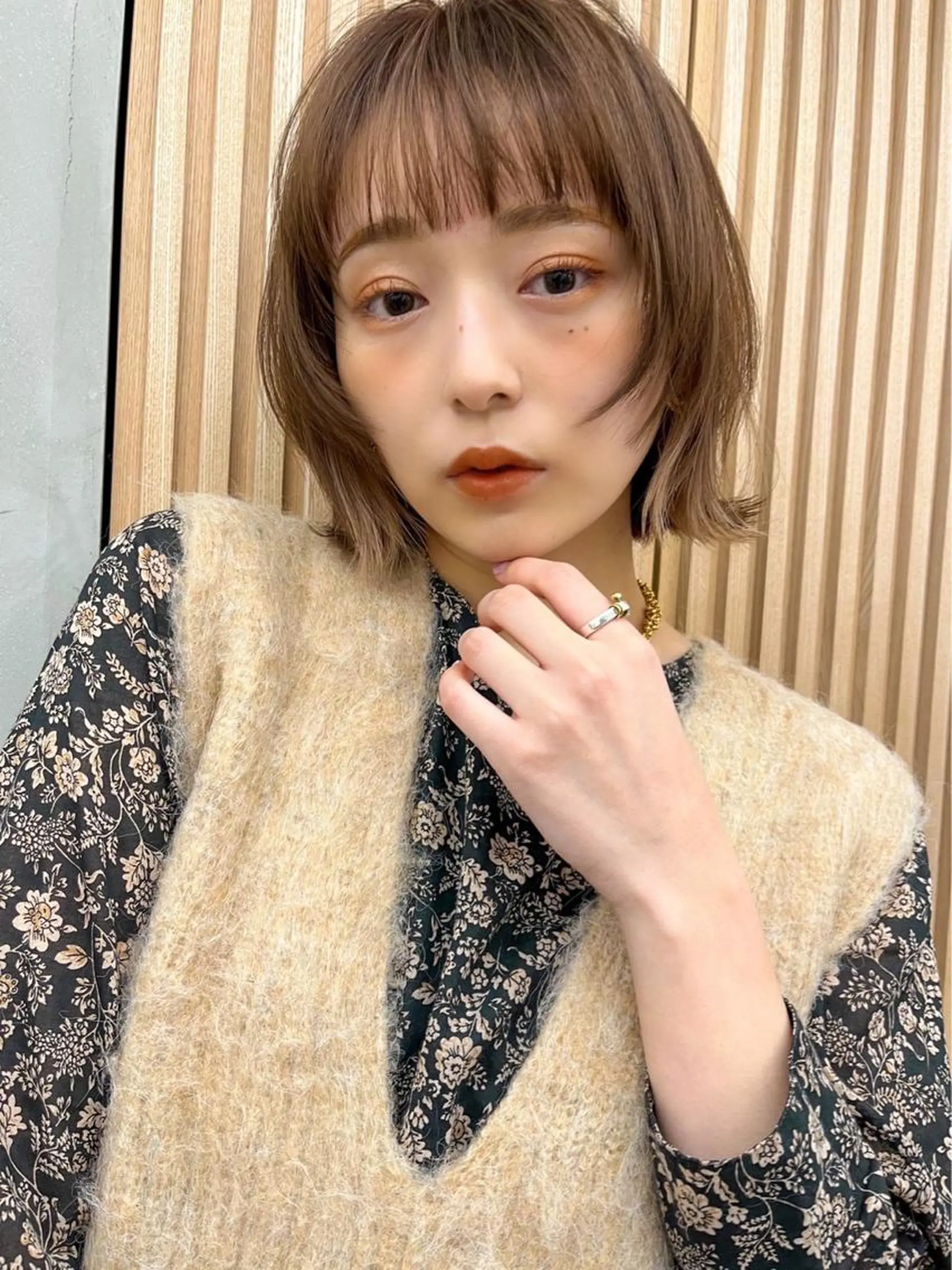 ショート レイヤー縮毛矯正 ささきすずね💗のヘアスタイル