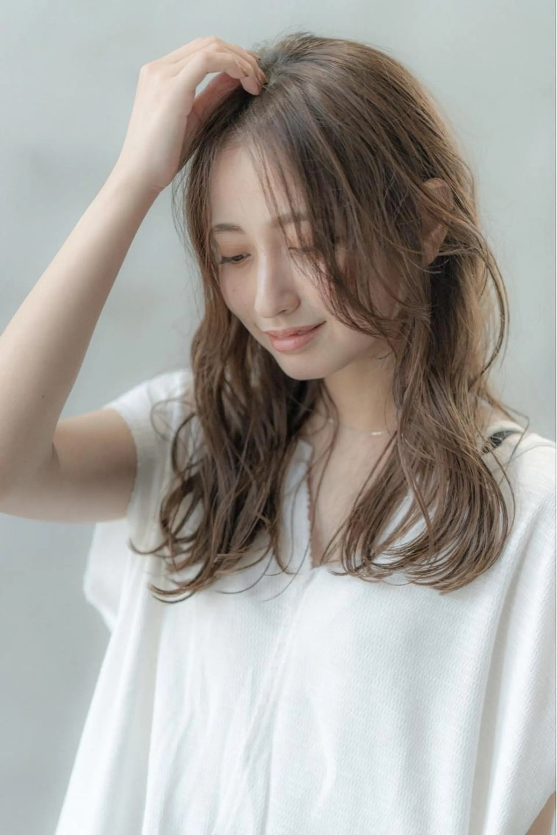 セミロング カット ヘアカラー トリートメント HAVANA MIZUKIのヘアスタイル