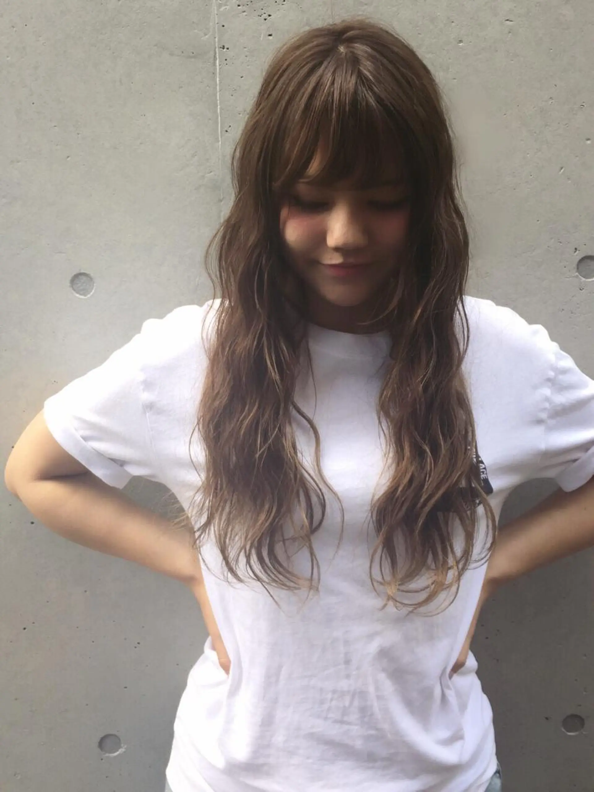 ロング 🌈透明感カラー🌈 ✨飛田　ケイのヘアスタイル
