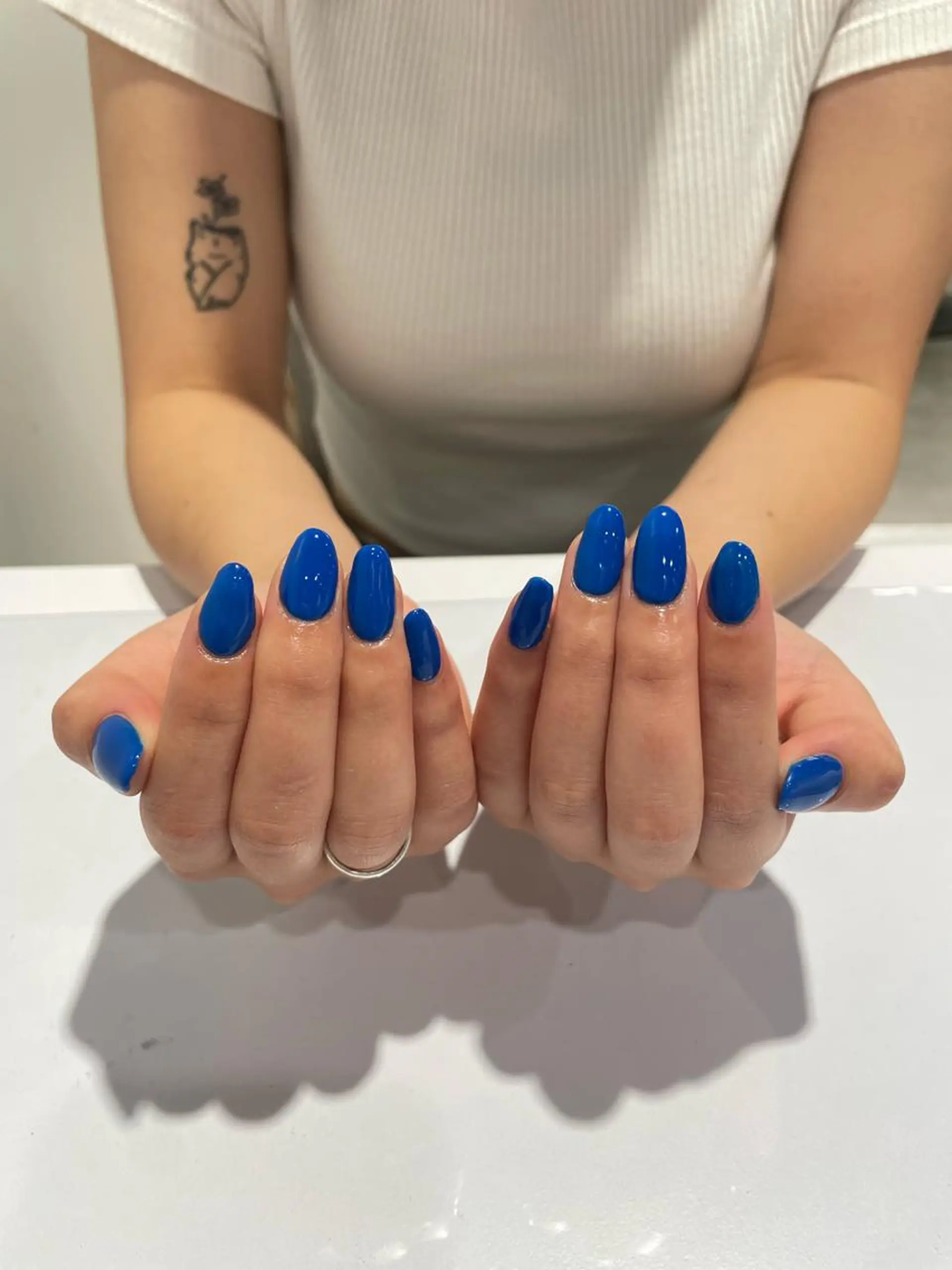 ネイル クルミ/ 💕ワンホンネイルのネイルデザイン