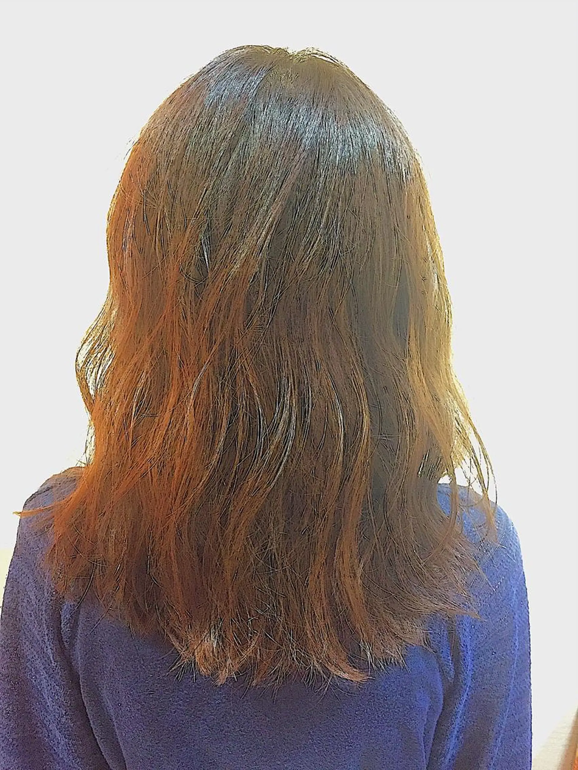 ロング カラー パーマ ブラウンカラー ピンクカラー 可愛いを作る神 ナオヒロのヘアスタイル