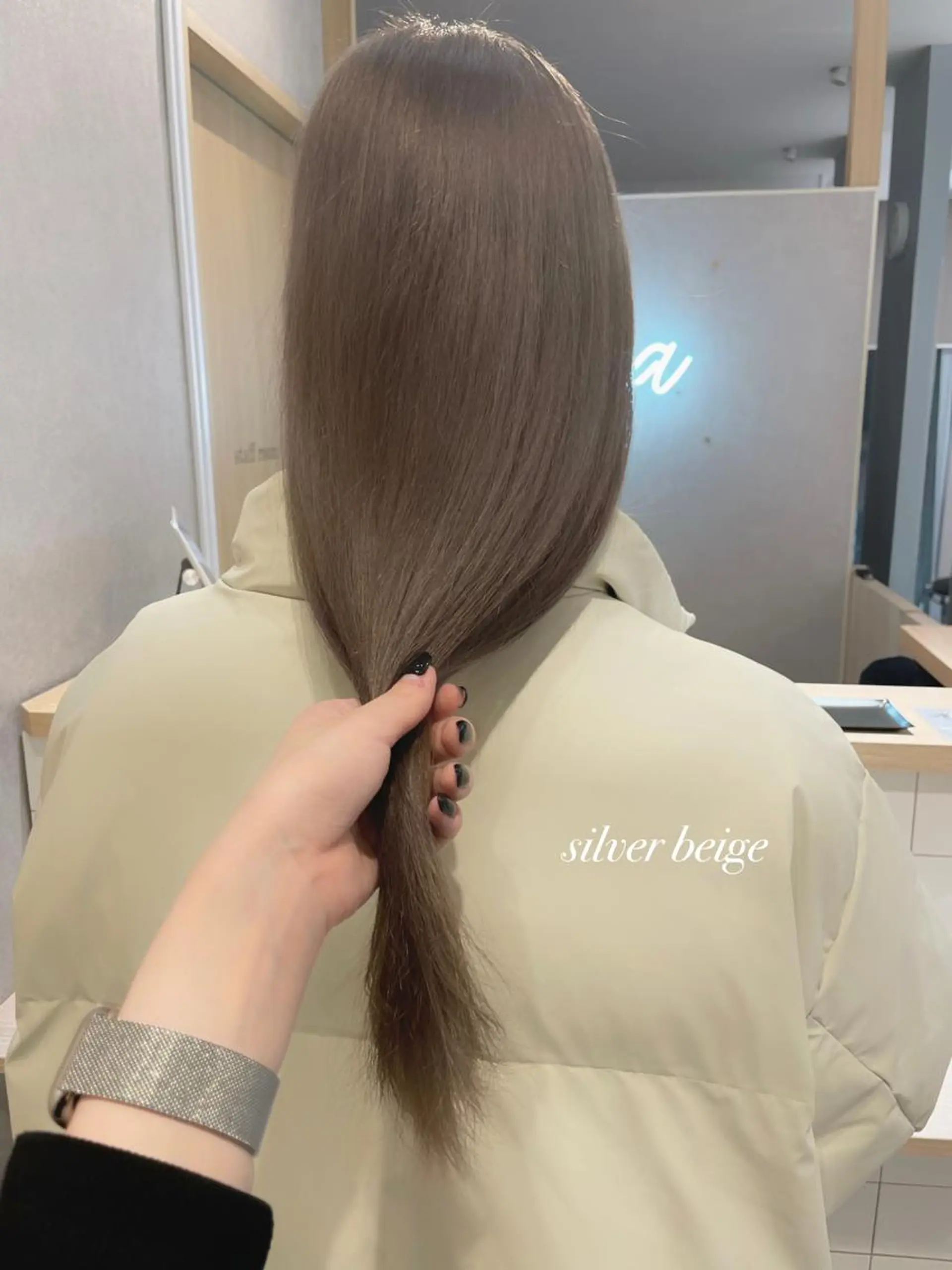 ロング カラー ヘアアレンジ NANA／trend style🕊🍑のヘアスタイル