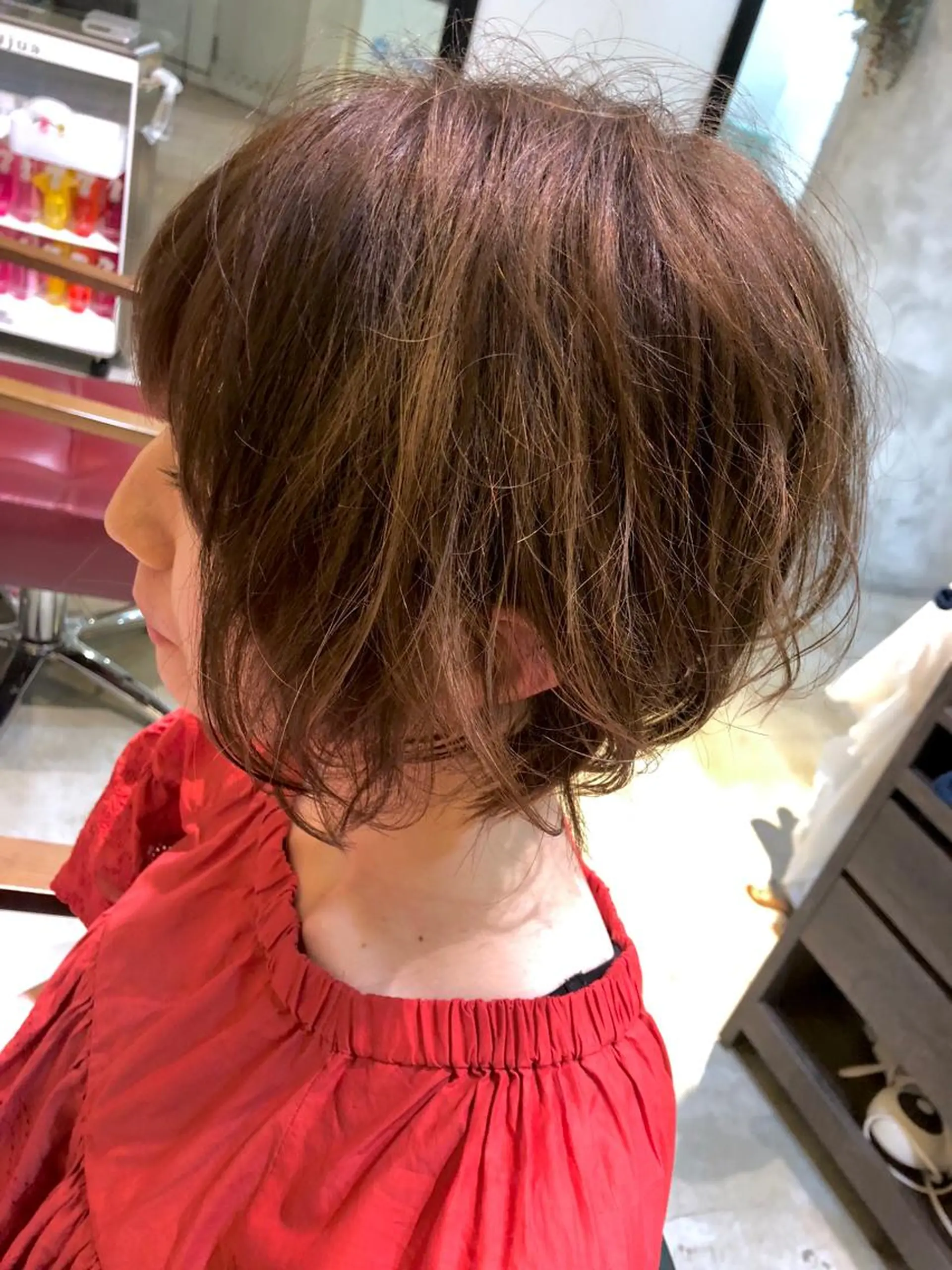 ショート 前下がりボブ ボブ カット 松村 崇弘のヘアスタイル
