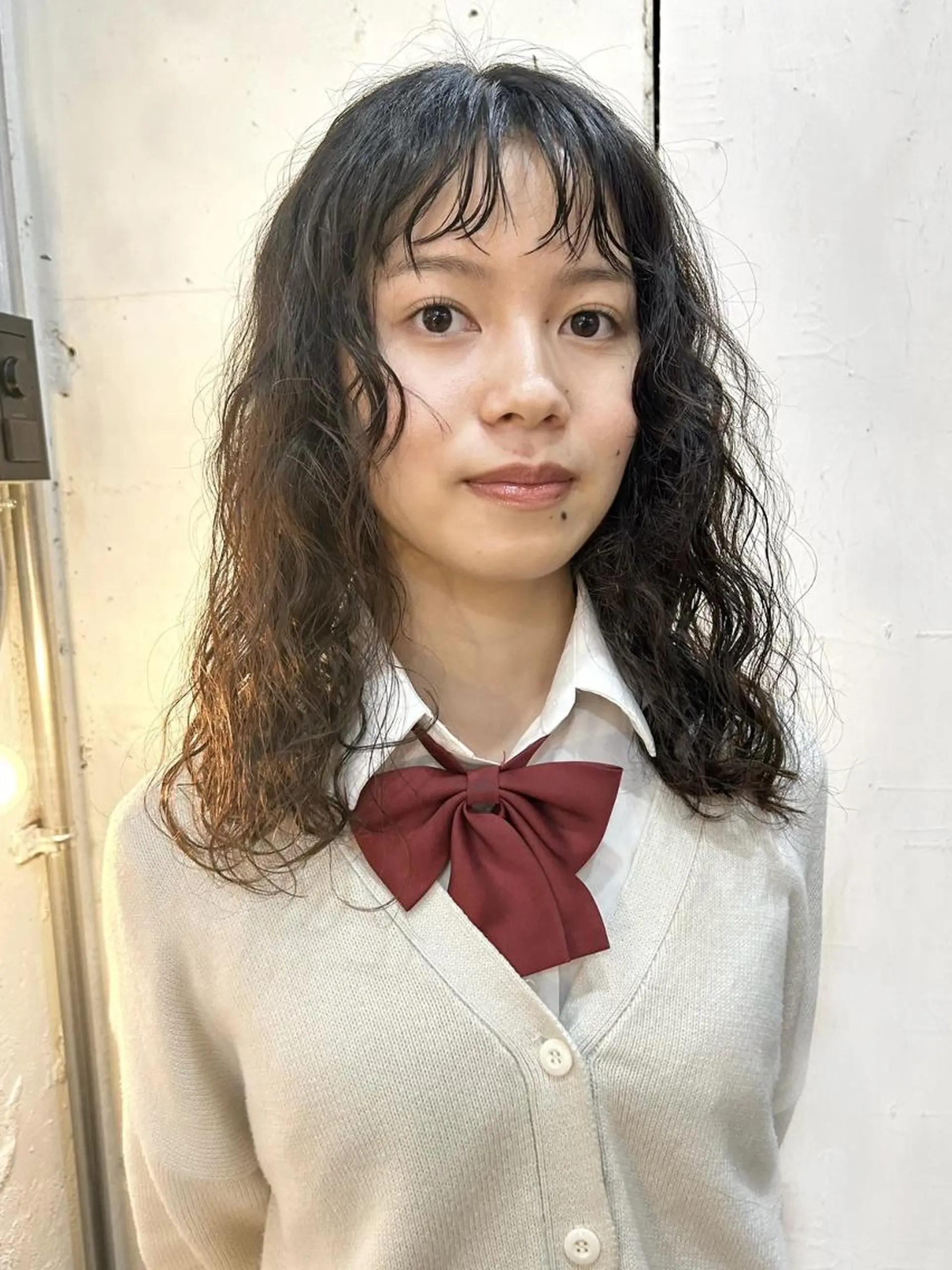 パーマ ロング カット パーマ トリートメント 🌼U24 ヘアデザインラボのヘアスタイル