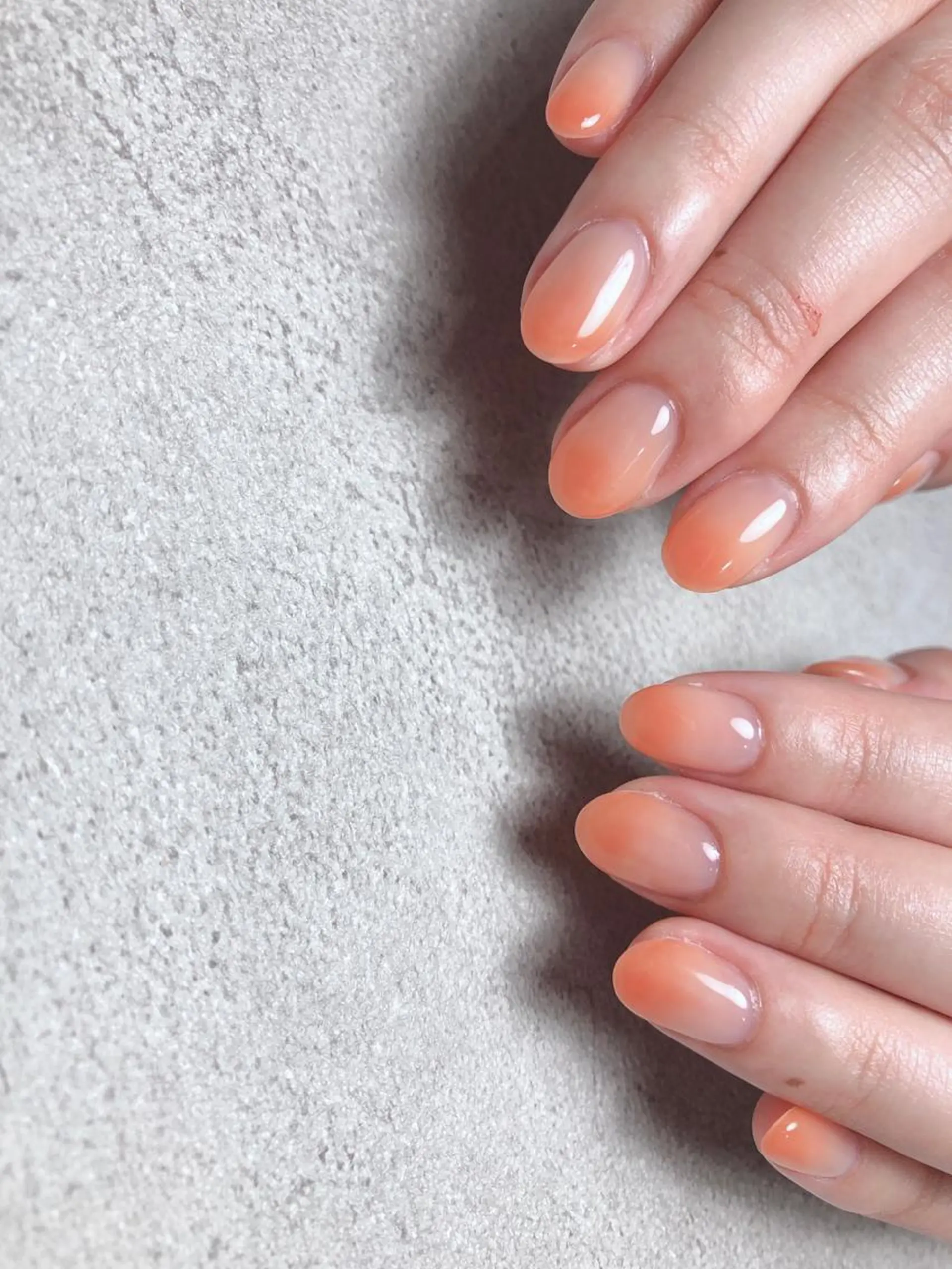 ネイル オレンジ ハンドネイル nail heron所属・saki_ nail heronのその他イメージ